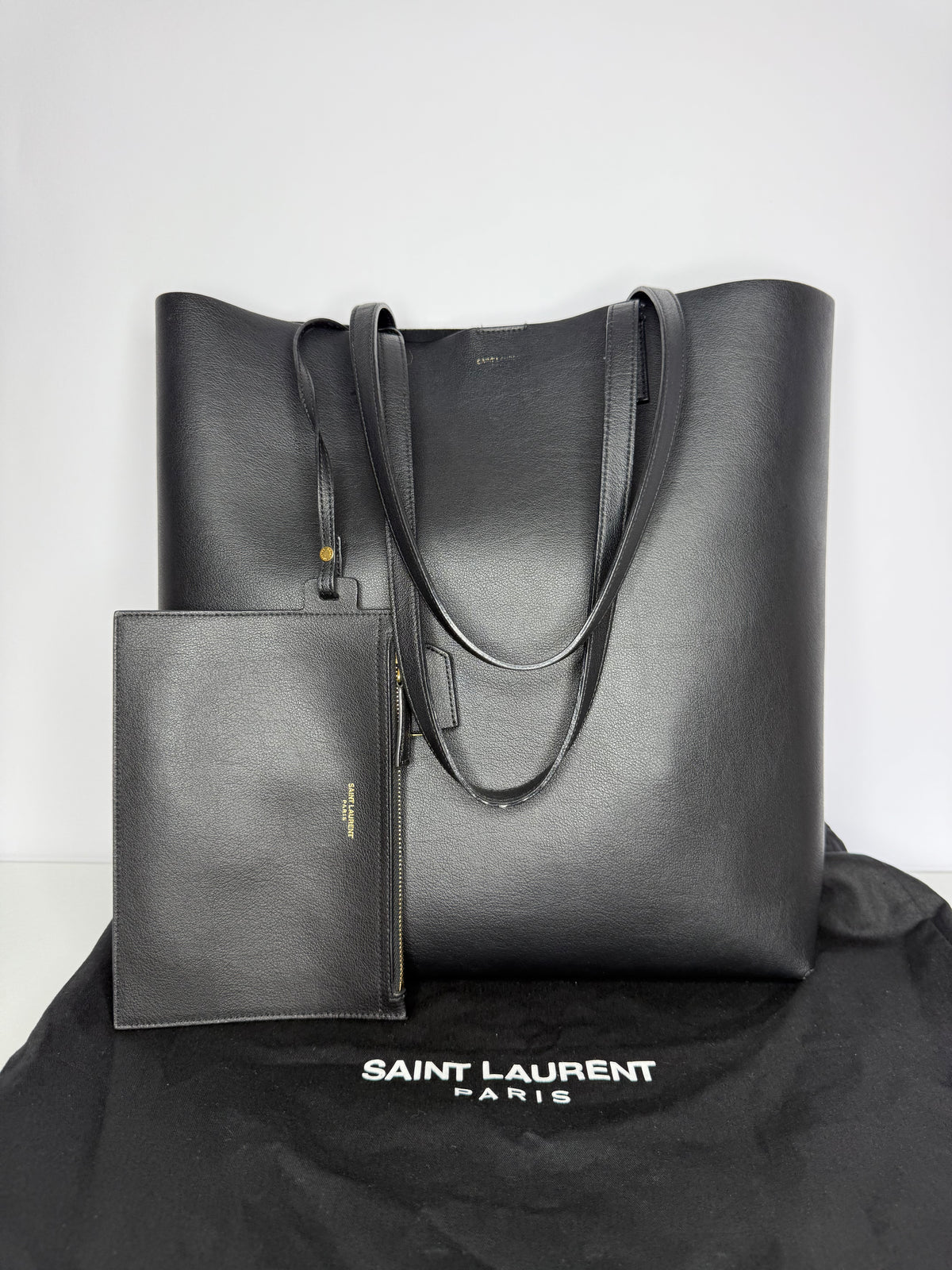 Saint Laurent North/South Shopping Tote