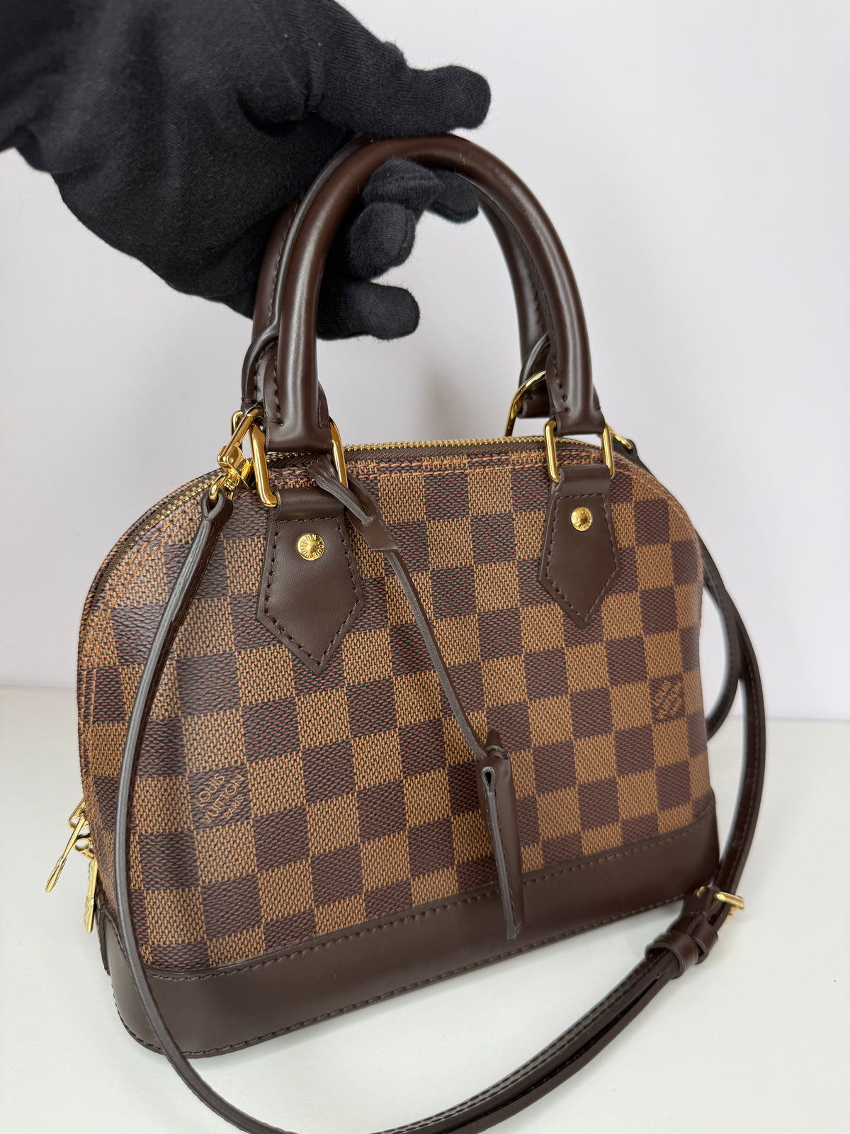 Louis Vuitton Alma BB Damier Ebene Canvas