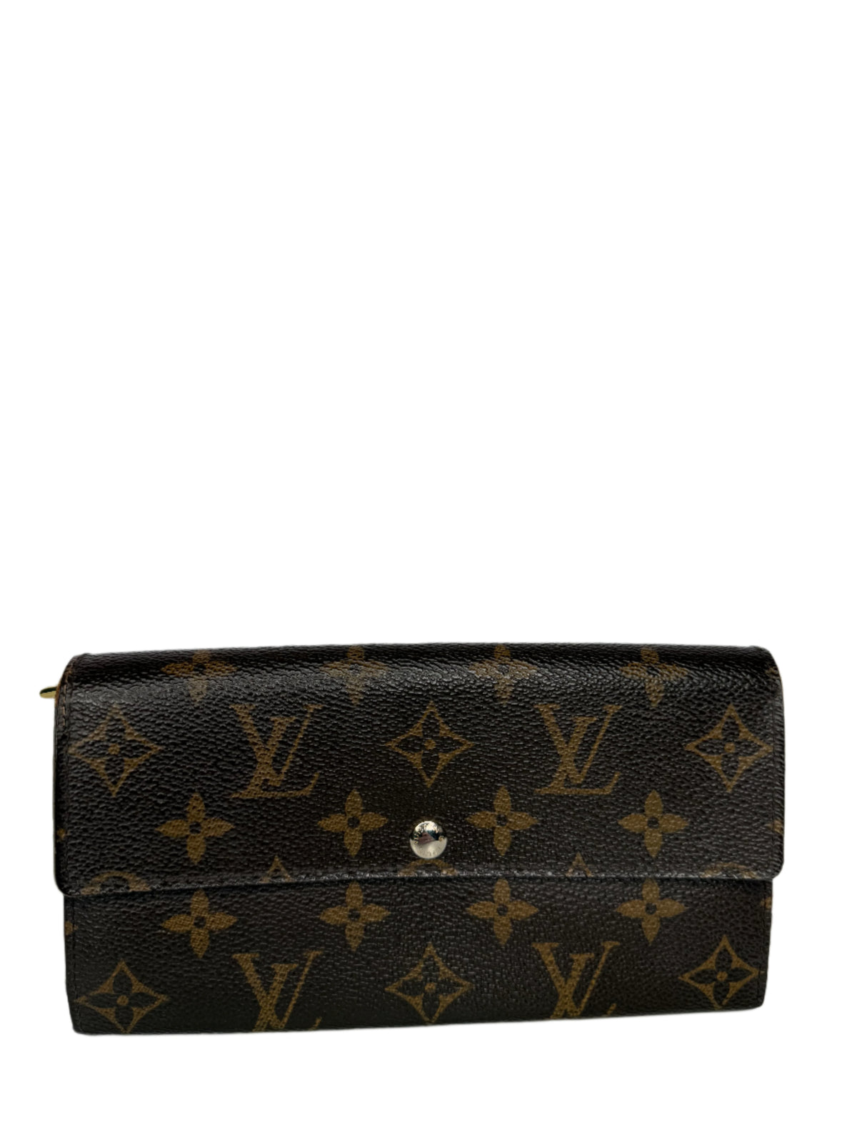 Louis Vuitton Sarah Continental Wallet Monogram Canvas