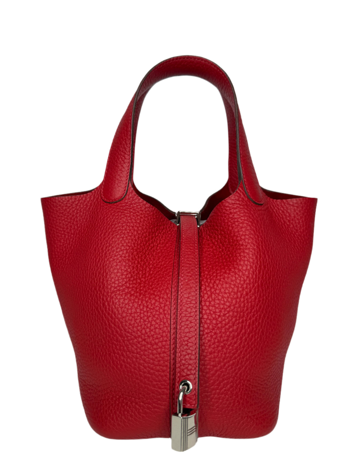 Hermès Picotin 18 Rouge Grenat Togo Leather