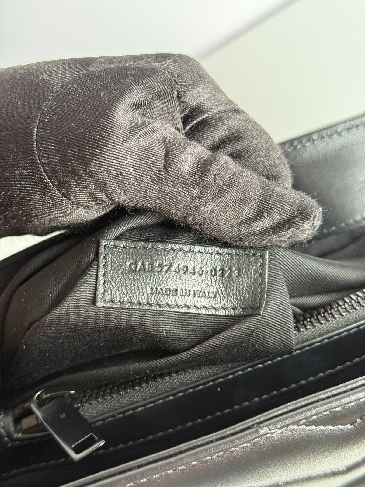 Saint Laurent Large LouLou Black Quilted Leather Monochrome Hardware