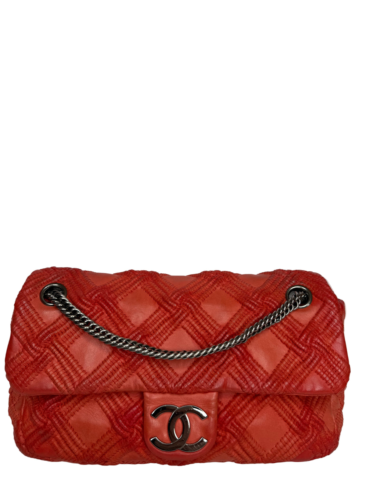 Chanel Walk Of Fame Coral Flap Bag
