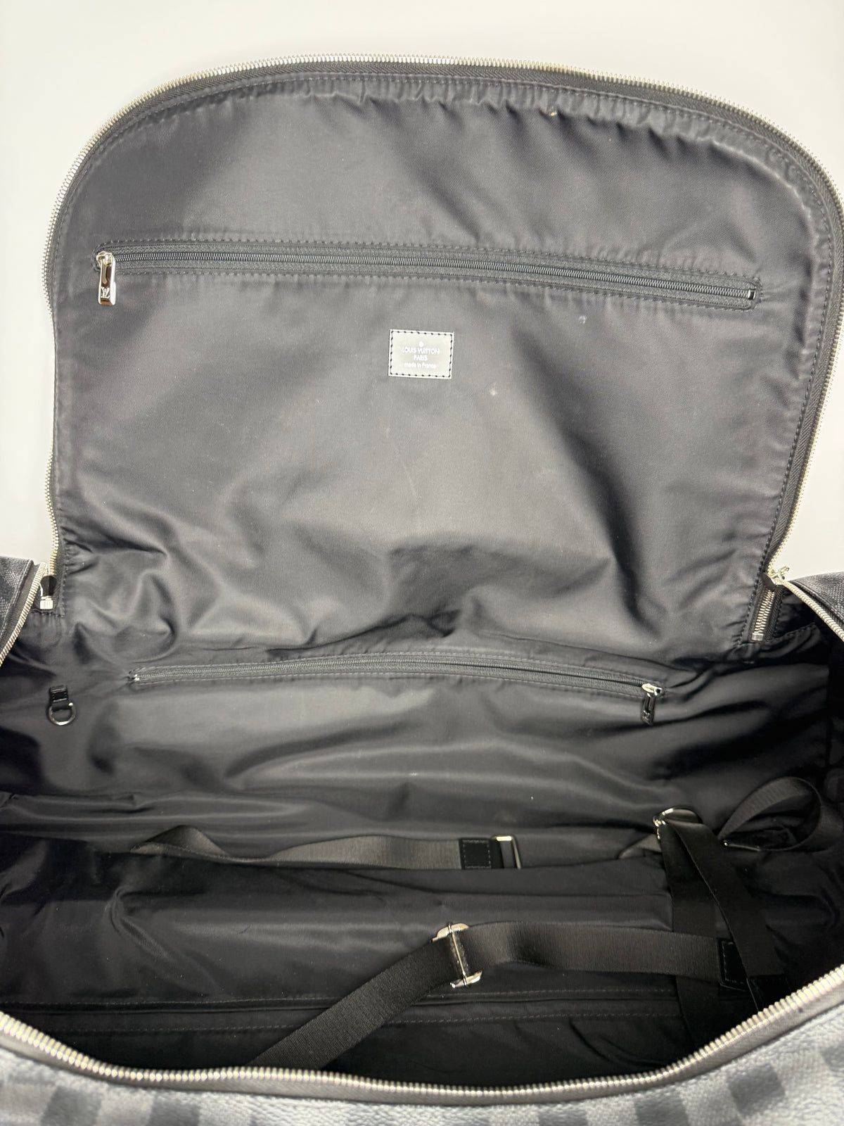 Louis Vuitton Neo Eole 60 Rolling Duffle Bag Damier Graphite Canvas