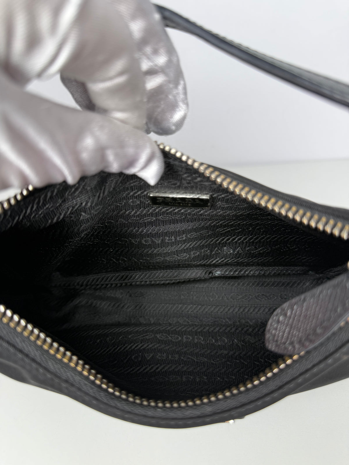 Prada Re-Edition 2005 Re-Nylon Black Pochette