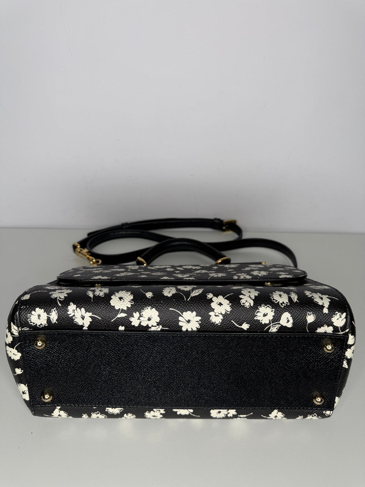 Dolce Gabbana Medium Miss Sicily Floral Printed Bag