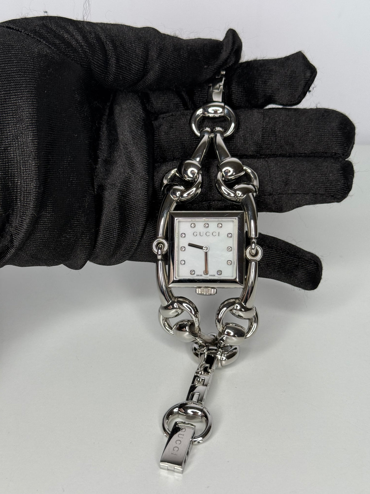Gucci 1990-2000s Signoria Horsebit Watch
