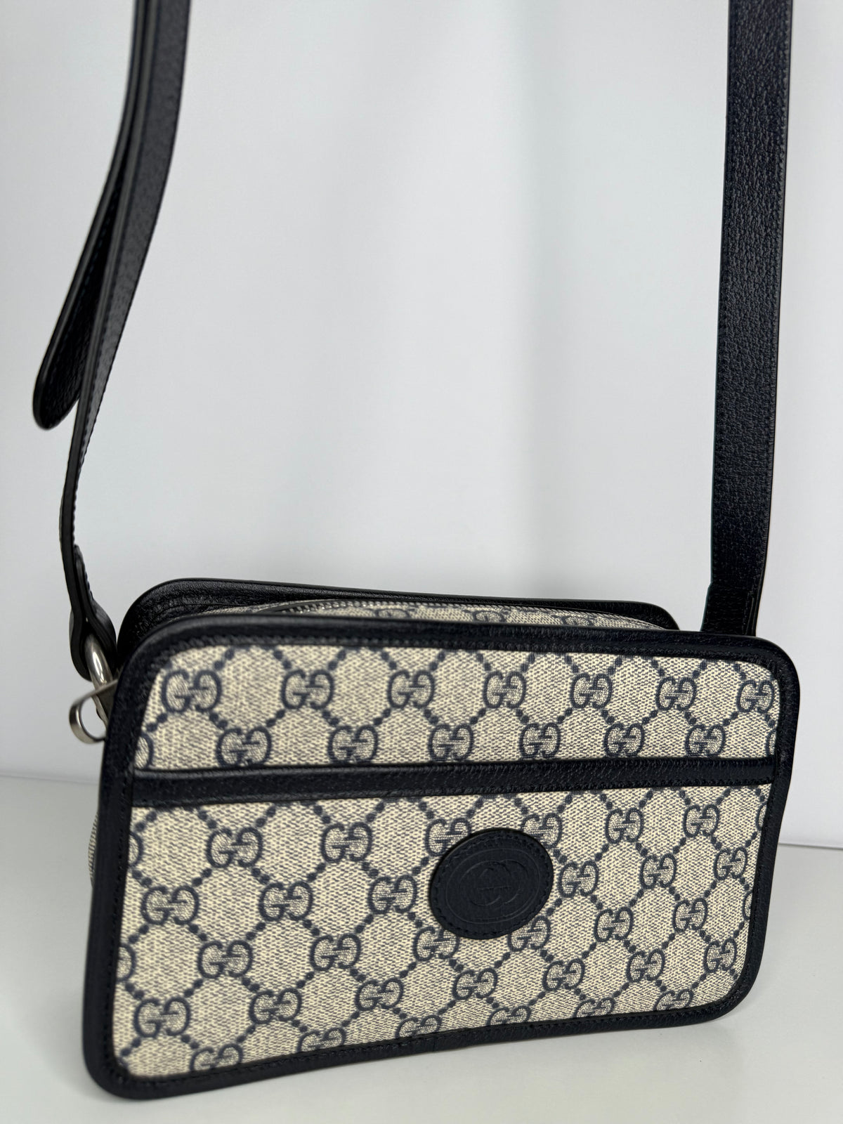 Gucci GG Supreme Mini Retro Crossbody Bag