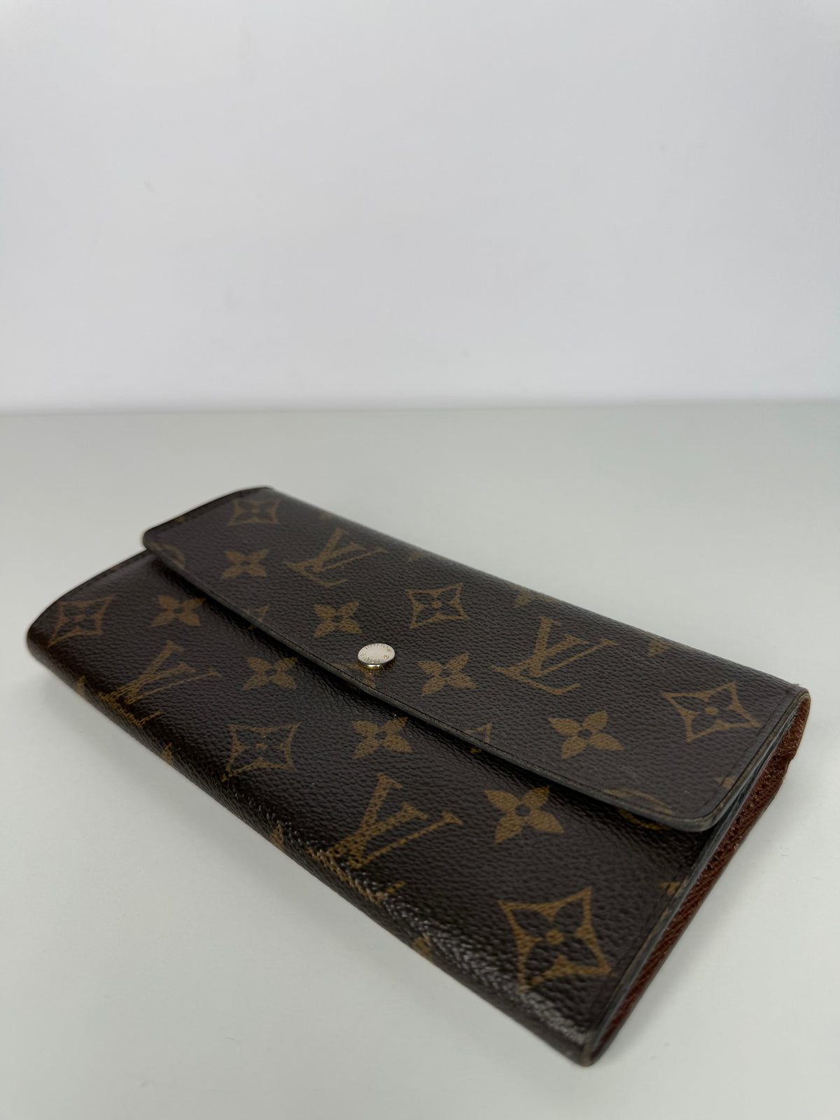 Louis Vuitton Sarah Continental Wallet Monogram Canvas