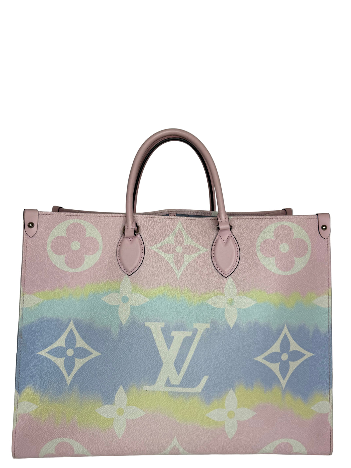 Louis Vuitton Limited Edition OnTheGo GM Tote Escale Monogram Giant Pastel