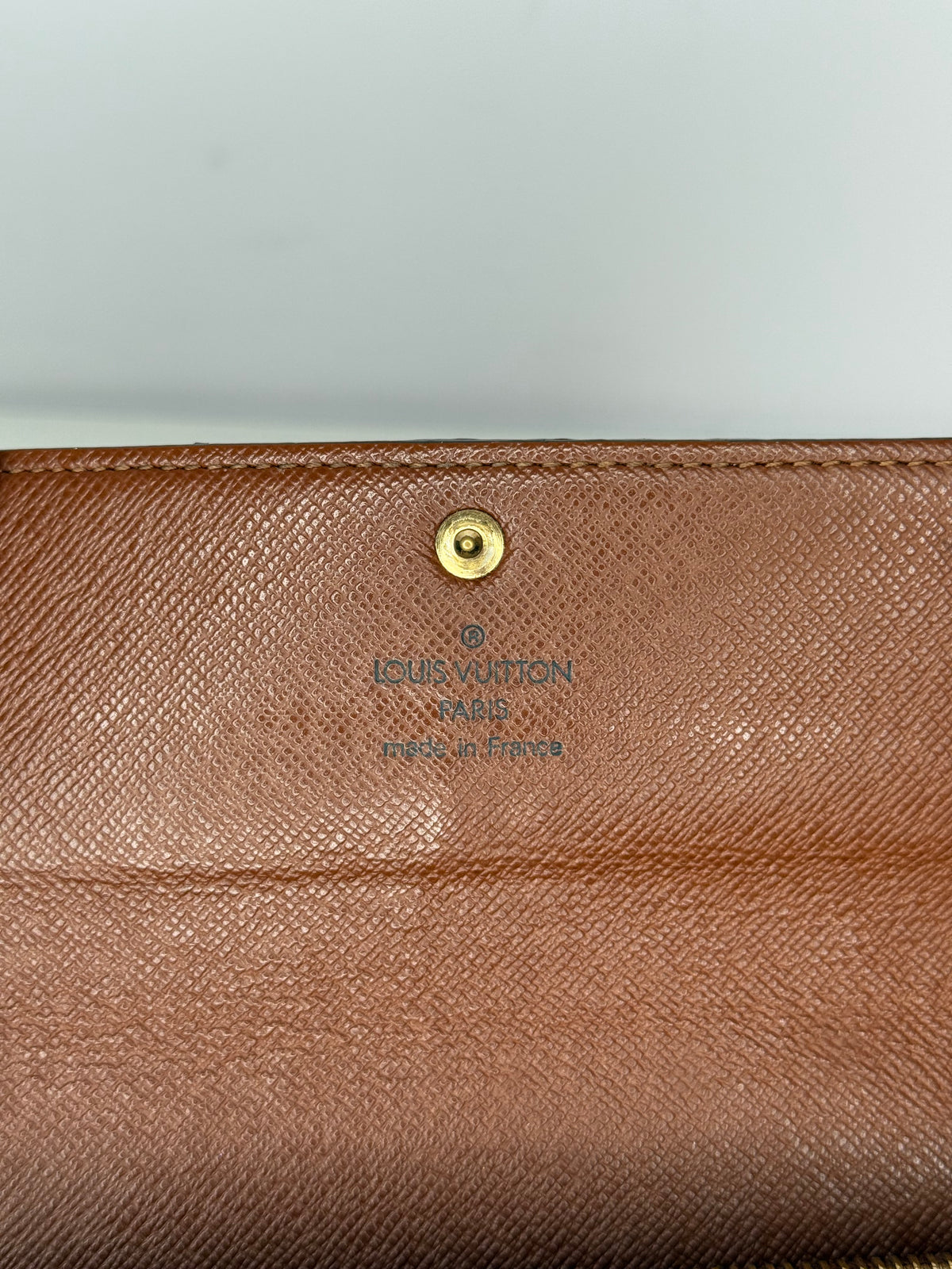 Louis Vuitton Sarah Wallet Monogram Canvas
