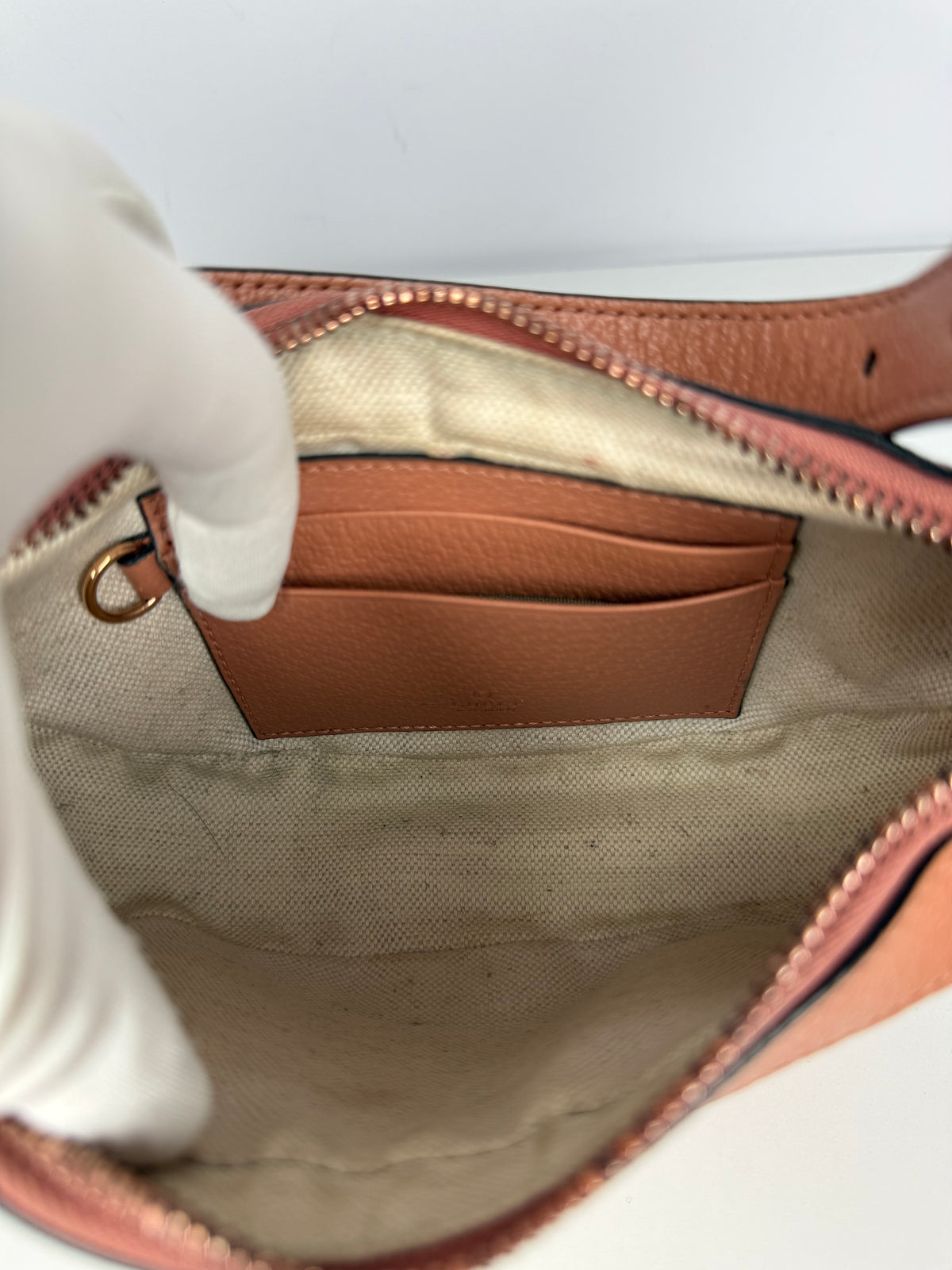 Gucci Pink GG Canvas Ophidia Mini Bag