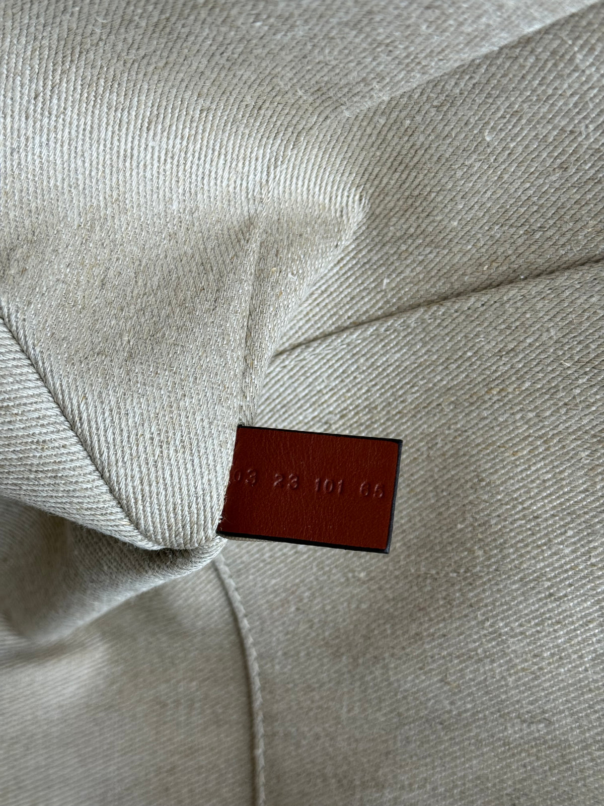 Chloé Woody Medium Canvas Tote Bag