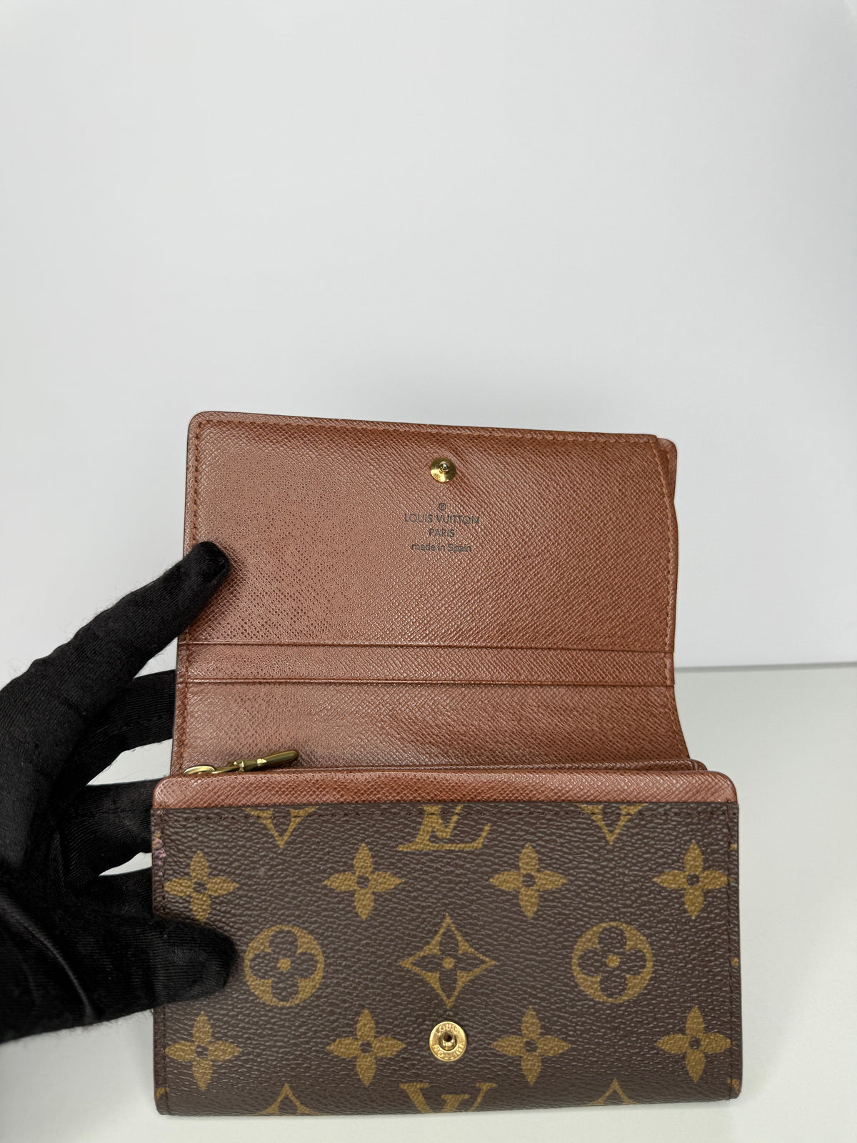 Louis Vuitton Monogram Canvas Porte-Monnaie Tresor Wallet