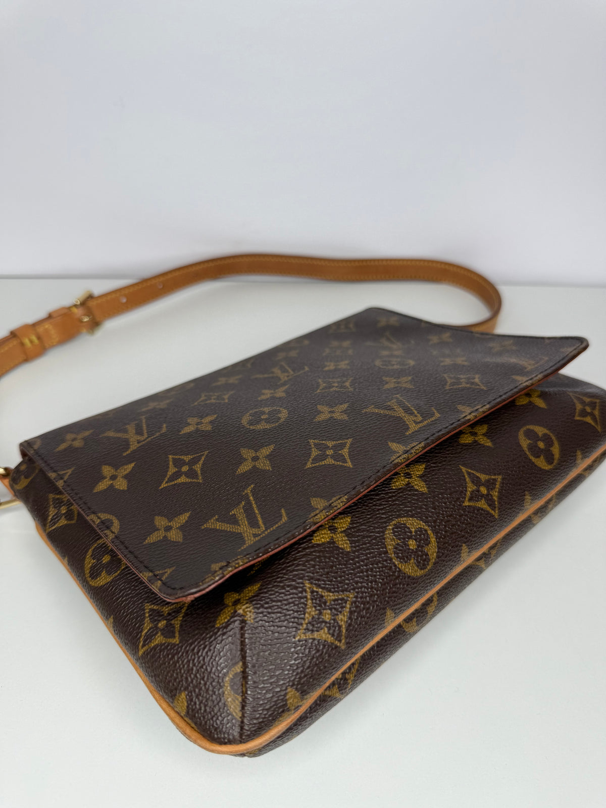 Louis Vuitton Monogram Canvas Musette Tango Long Strap Bag