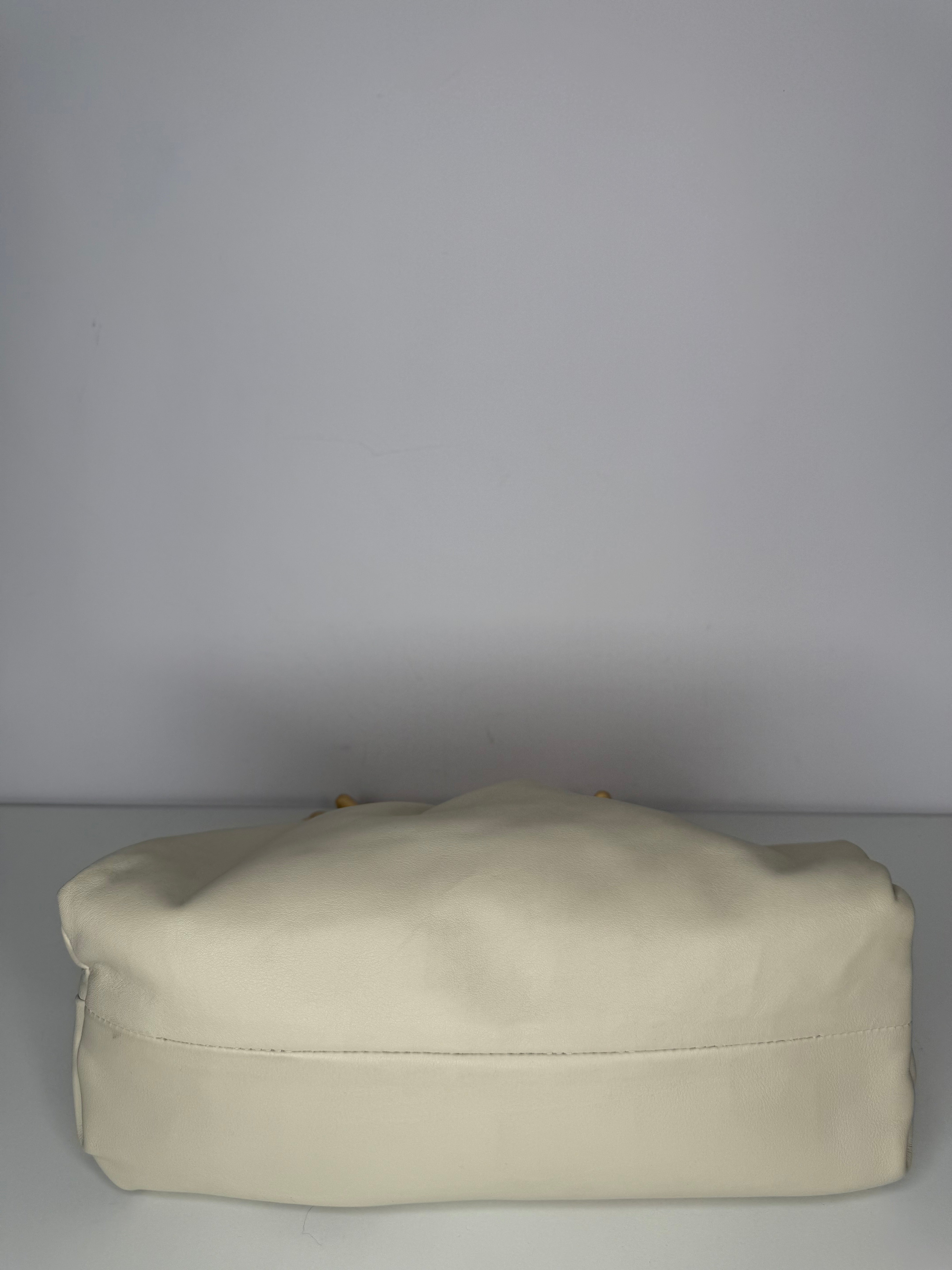 Bottega Veneta Ivory The Chain Pouch Leather Bag