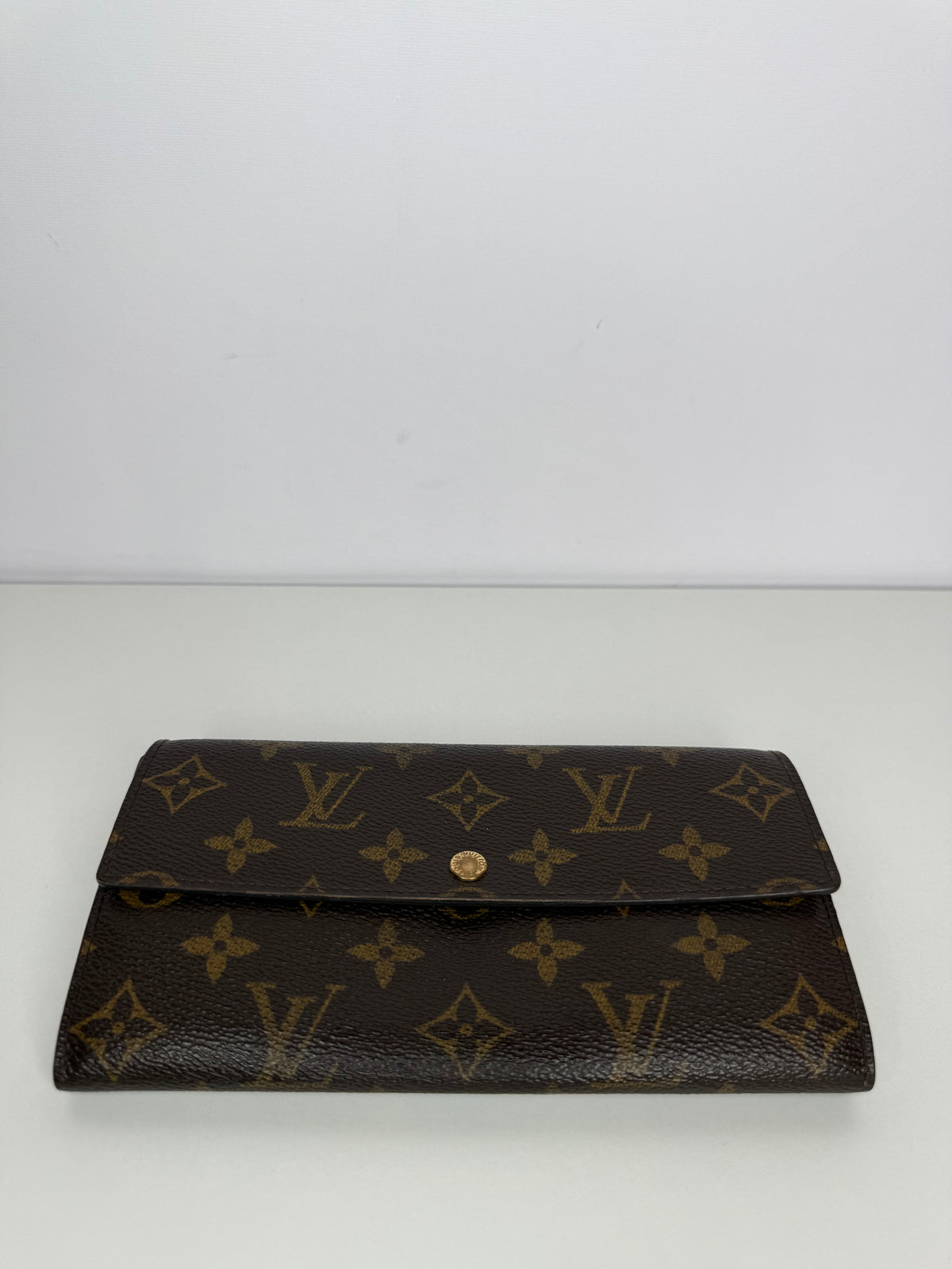Louis Vuitton Sarah Wallet Monogram Canvas