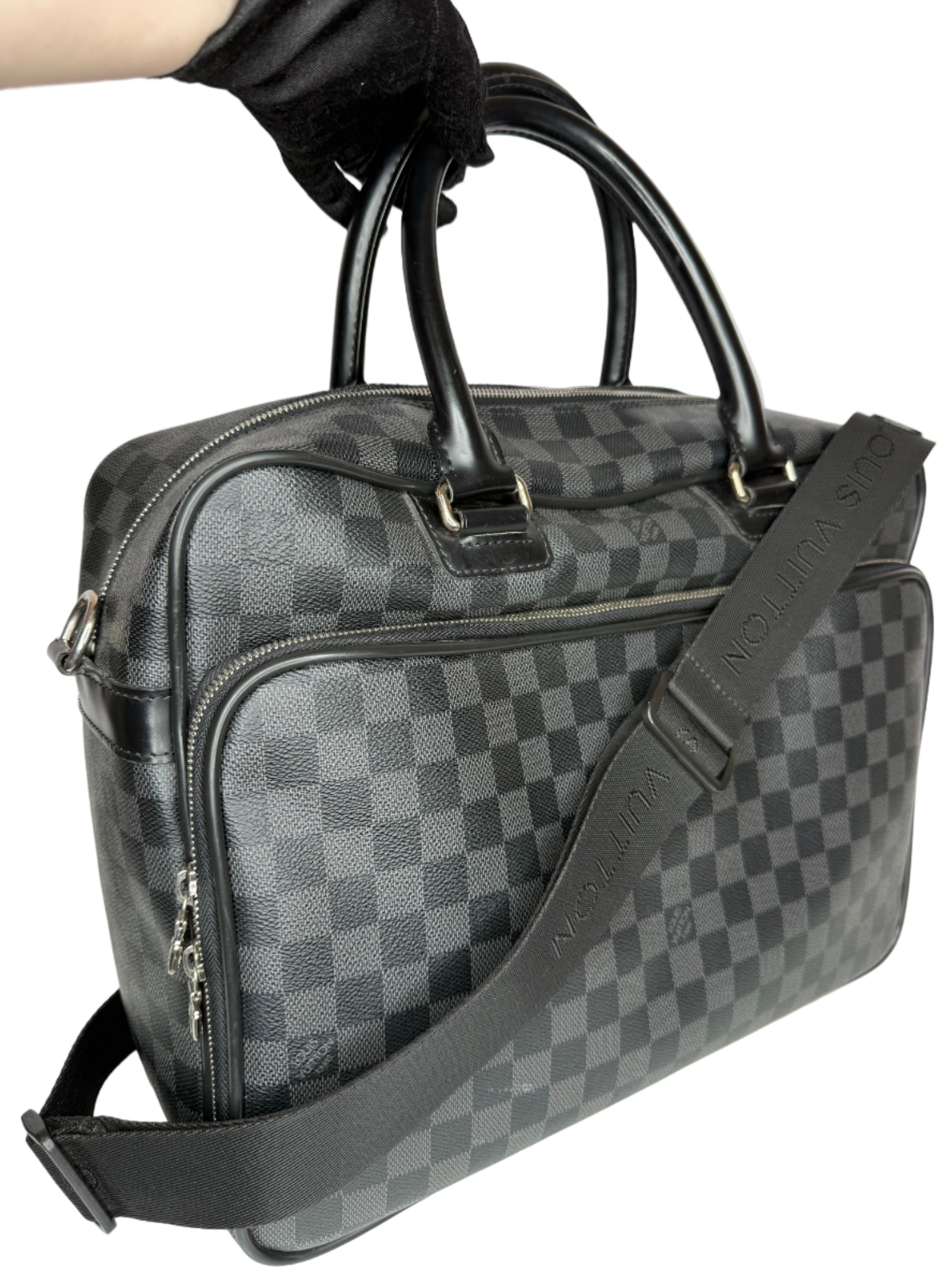 Louis Vuitton Icare Damier Graphite Canvas Business Bag