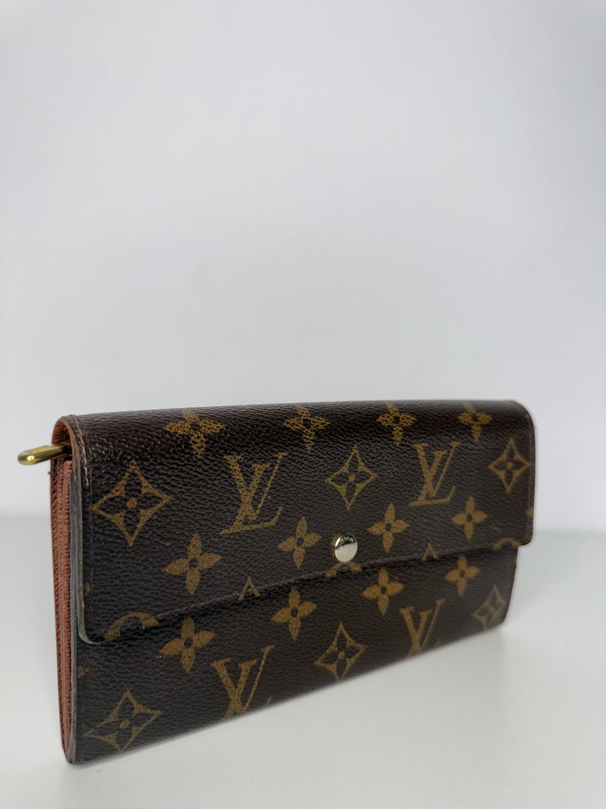 Louis Vuitton Sarah Continental Wallet Monogram Canvas