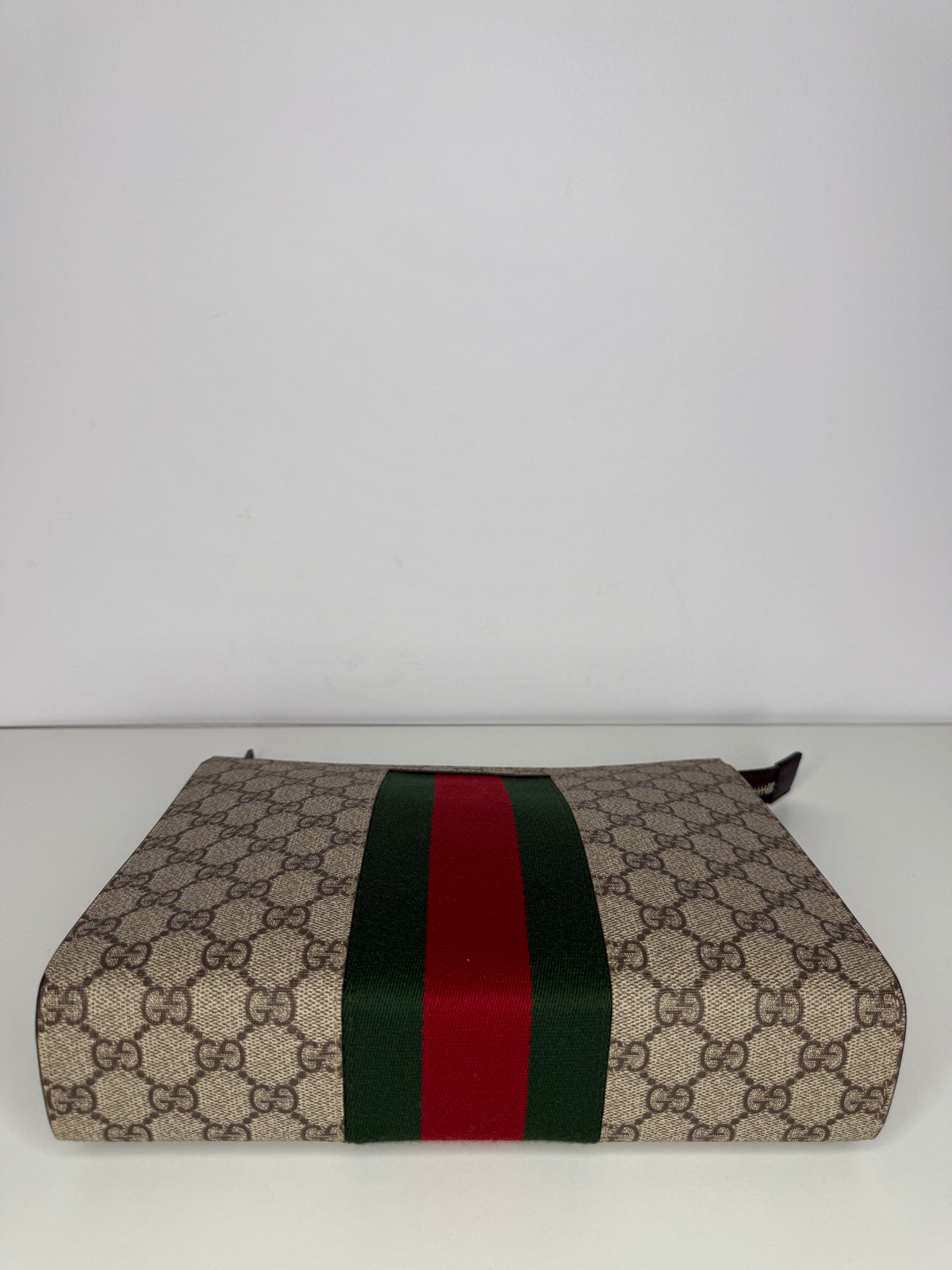 Gucci GG Supreme Canvas Ophidia Web Pouch