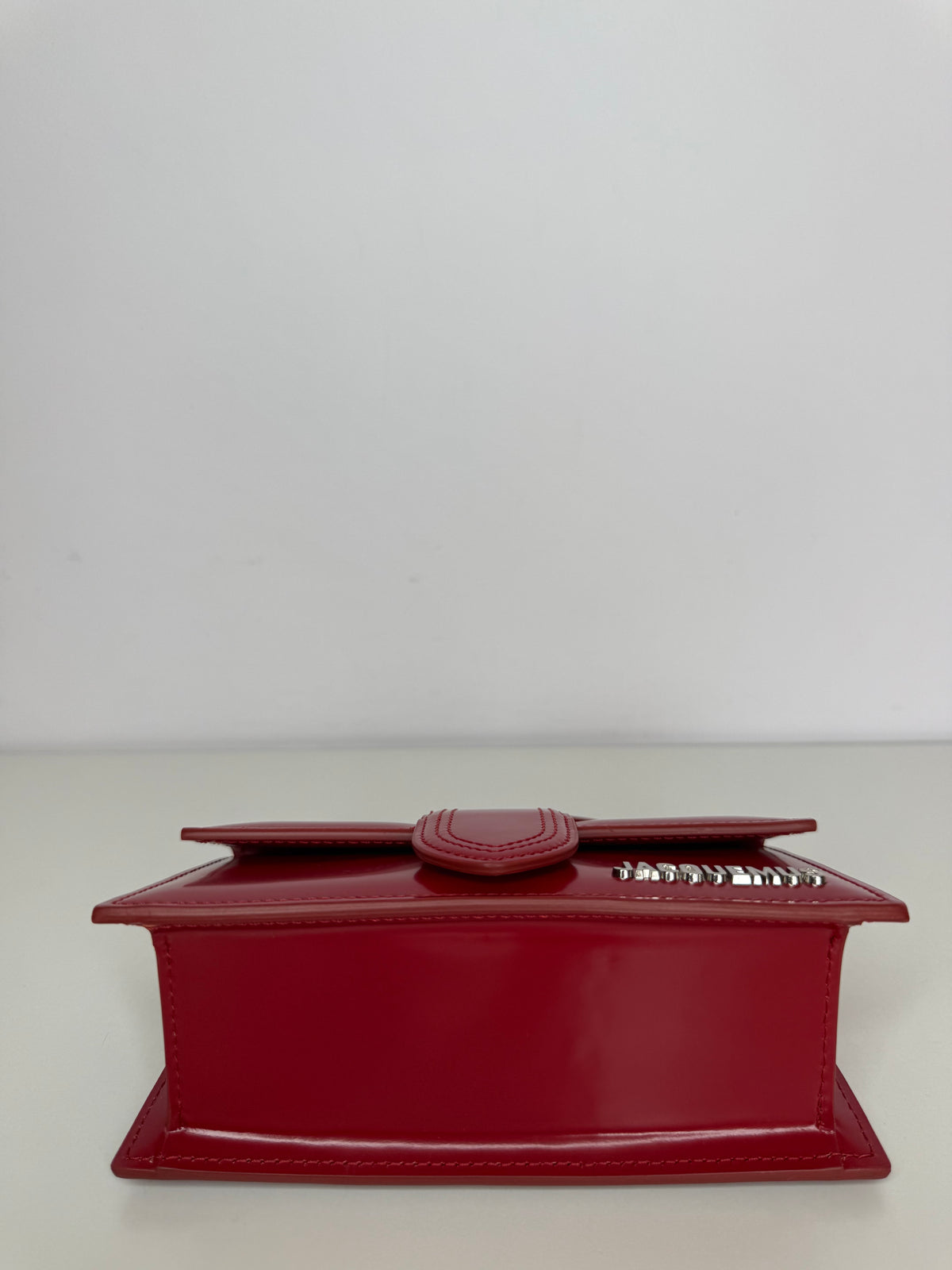 Jacquemus Le Bambino Red Leather Crossbody Bag