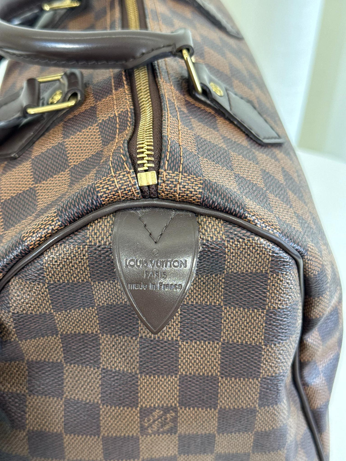 Louis Vuitton Speedy 30 Damier Ebene Canvas