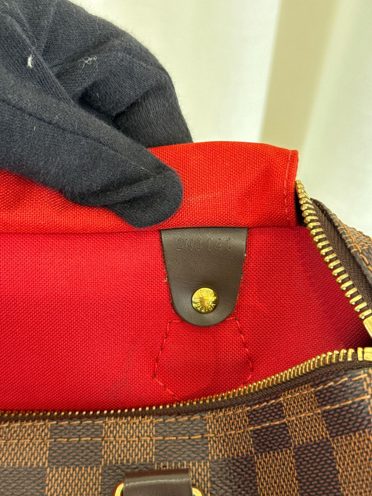 Louis Vuitton Speedy 30 Damier Ebene Canvas