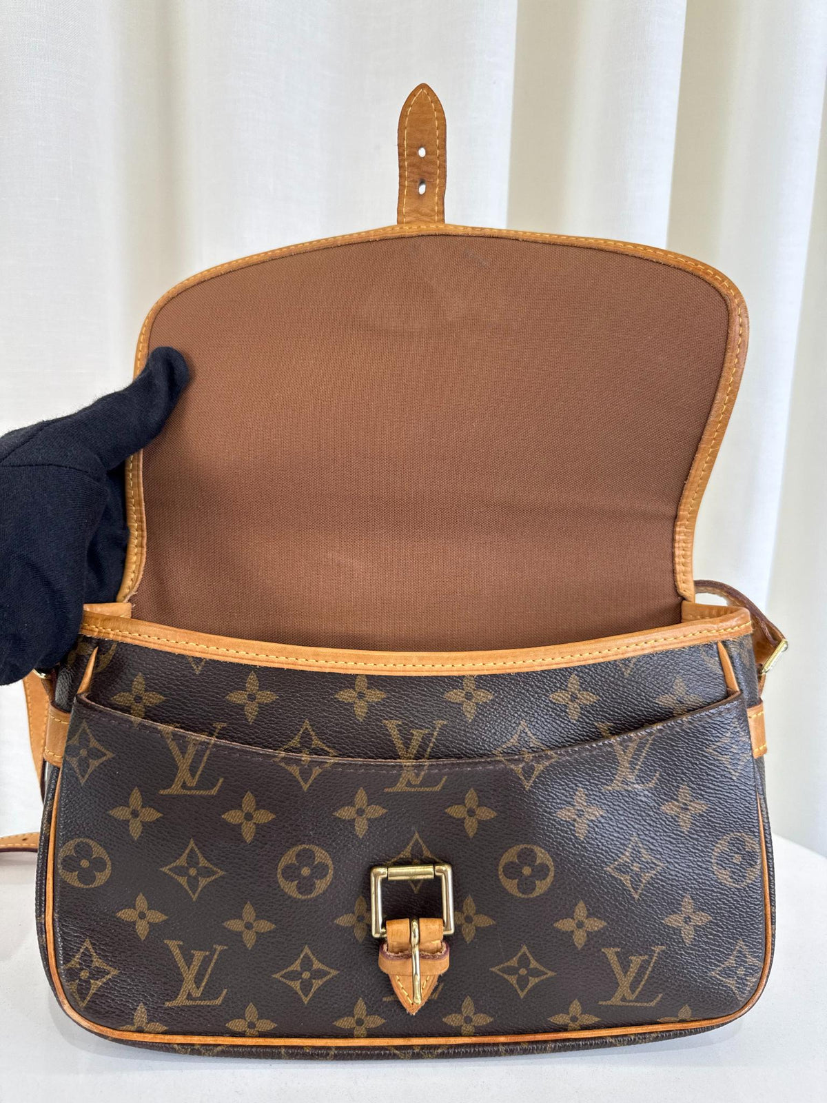 Louis Vuitton Sologne Monogram Canvas Crossbody Bag