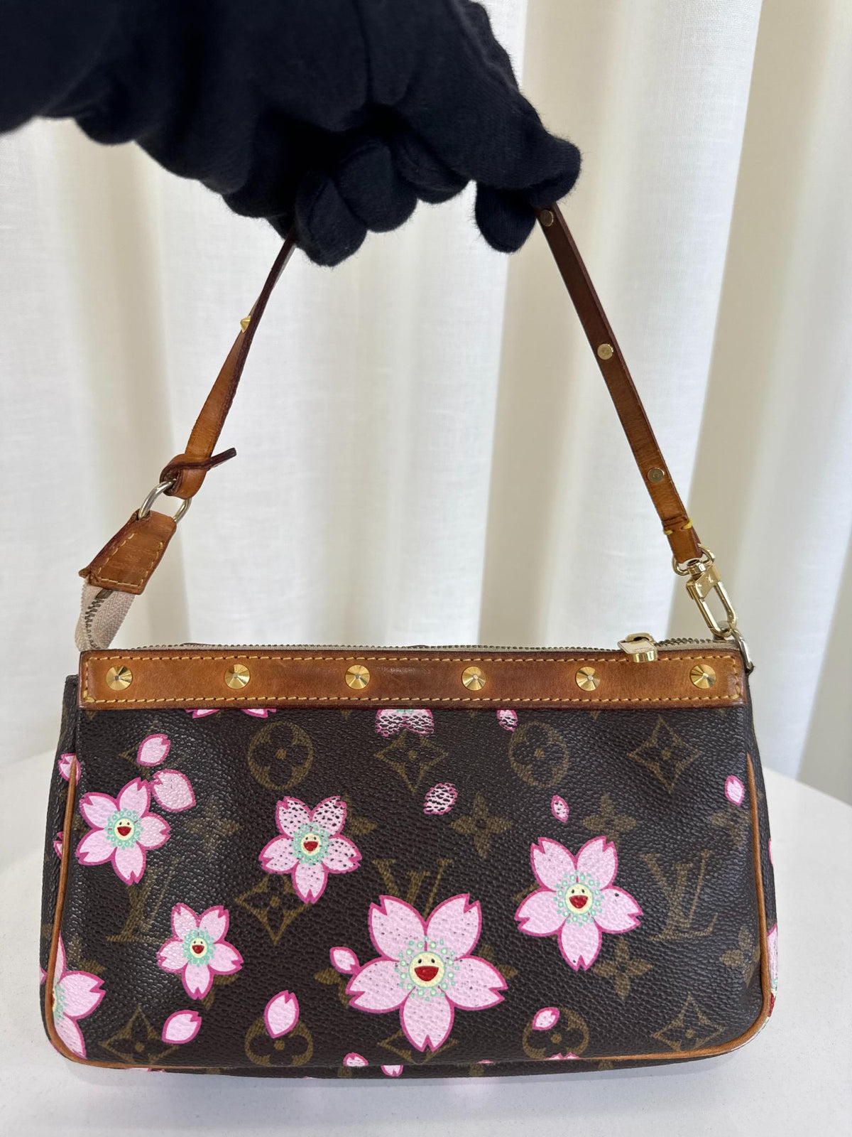 Louis Vuitton Murakami Limited Edition Cherry Blossom Pochette Accessoires