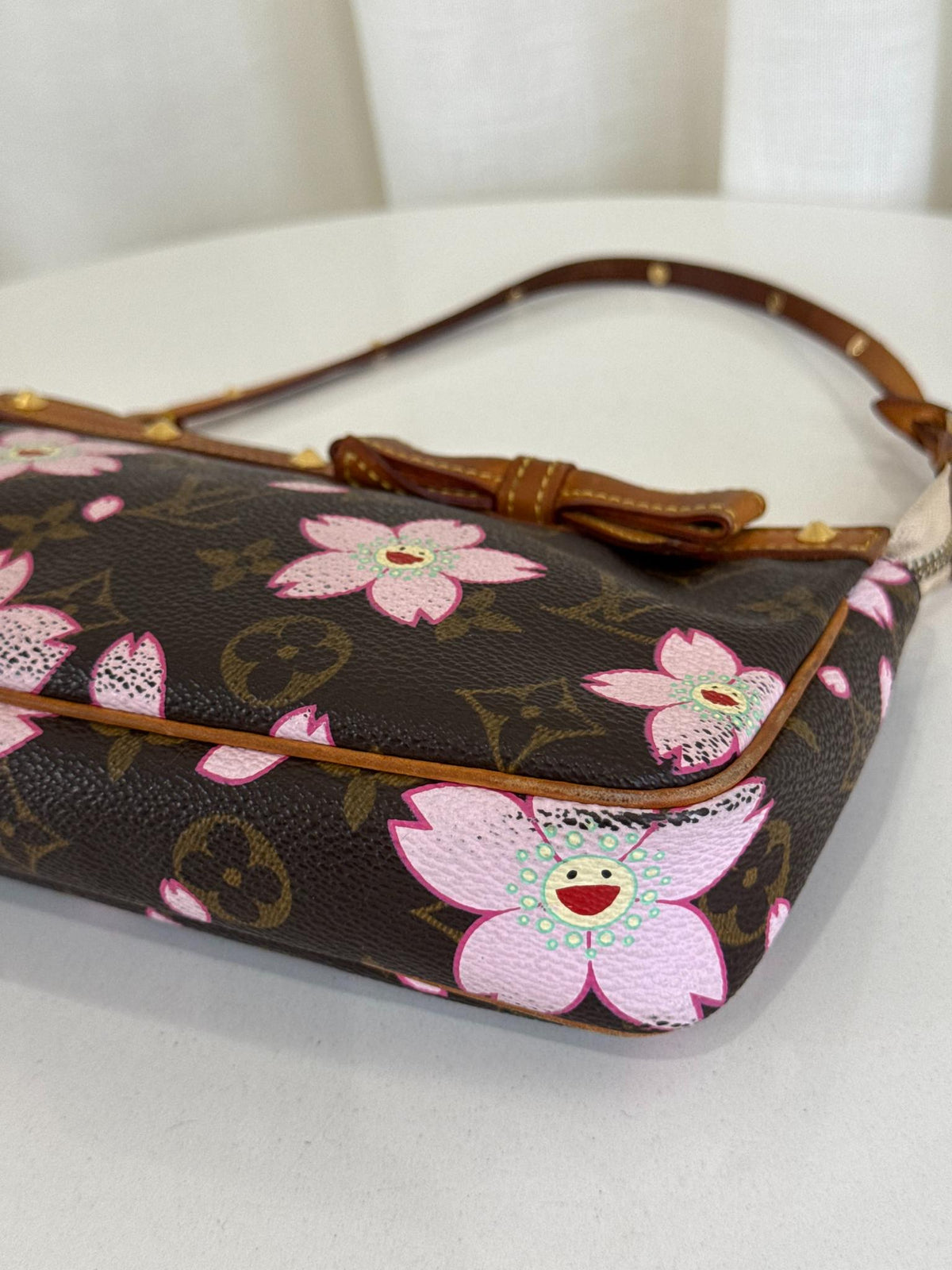 Louis Vuitton Murakami Limited Edition Cherry Blossom Pochette Accessoires