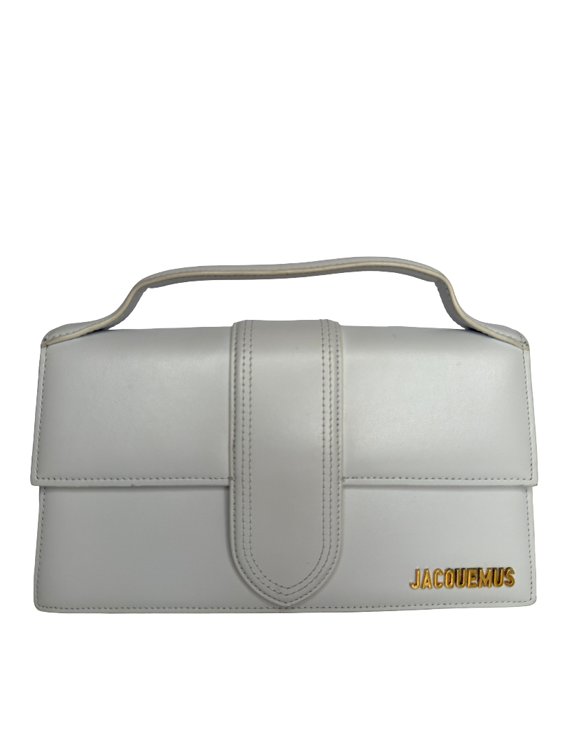 Jacquemus Le Bambino White Leather Crossbody Bag