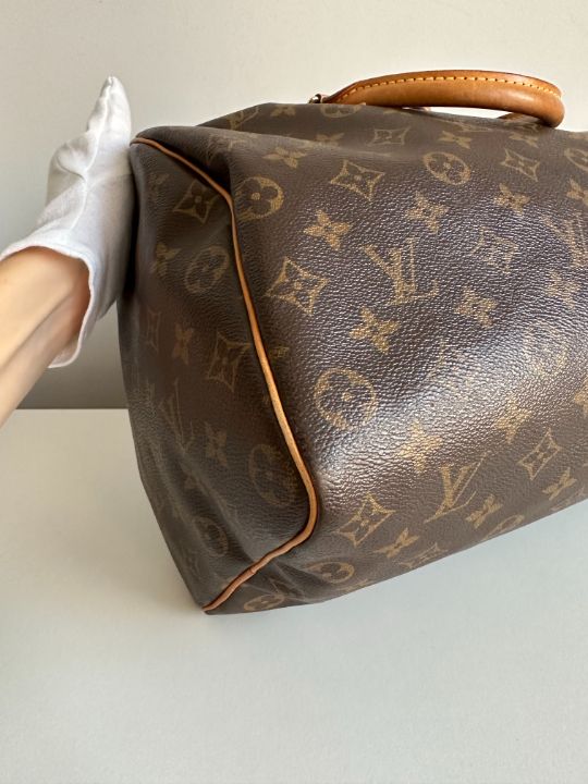 Louis Vuitton Speedy 35 Monogram Canvas Bag