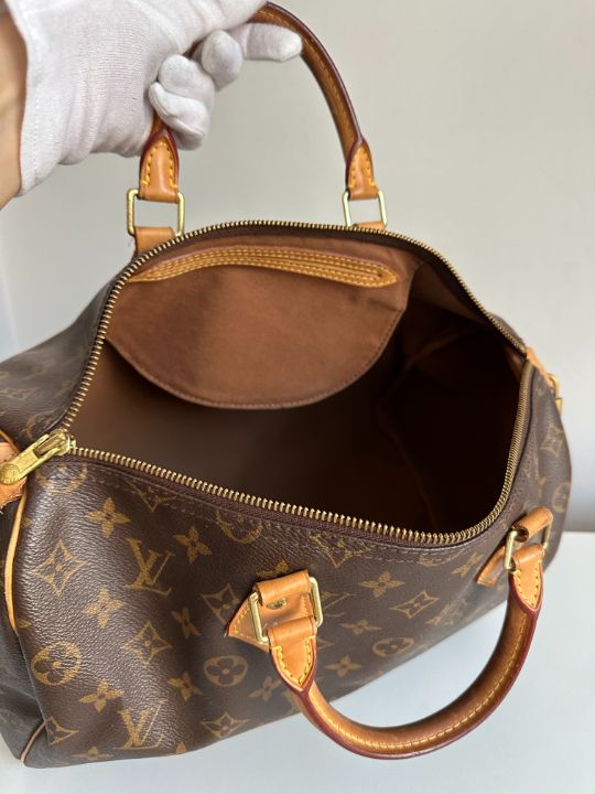 Louis Vuitton Speedy 35 Monogram Canvas Bag