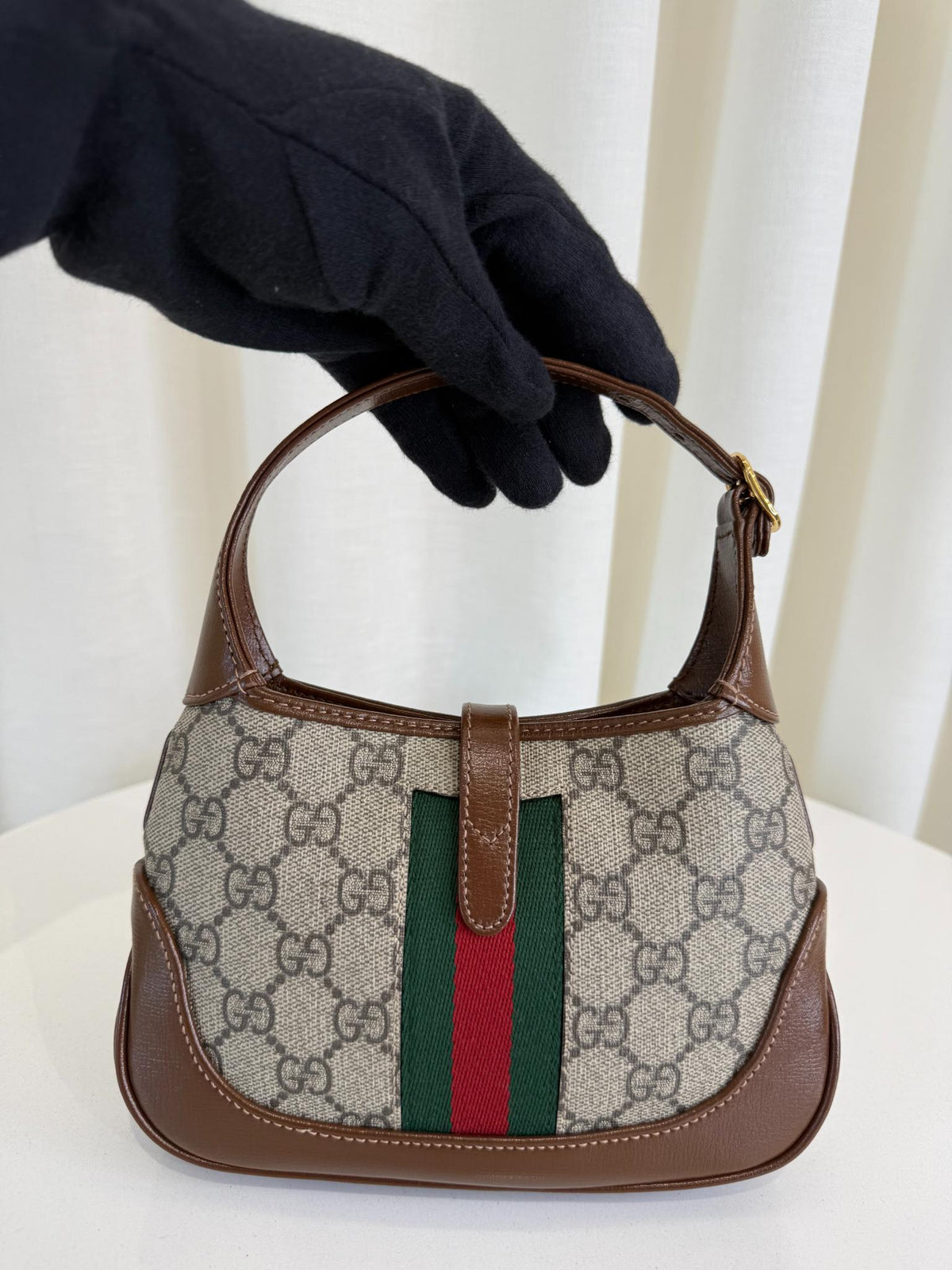 Gucci Mini Jackie GG 1961 Supreme Canvas