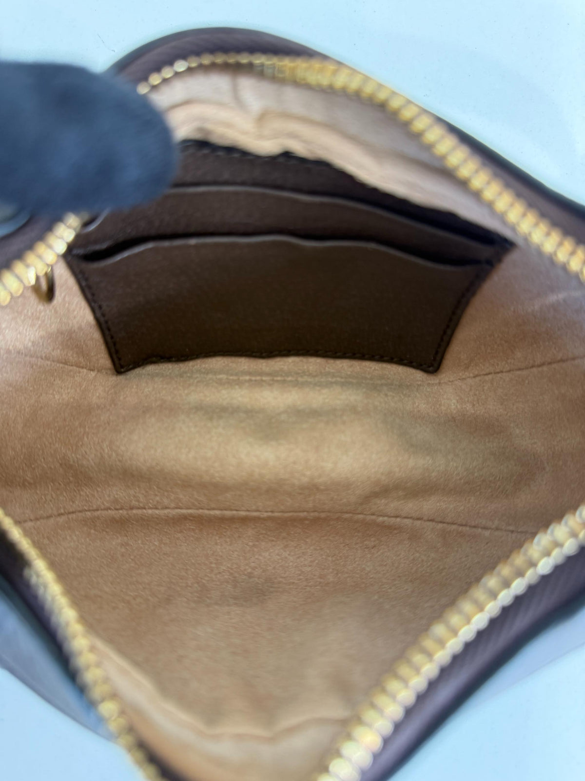Gucci Ophidia Beige/Ebony GG Supreme Canvas Mini Shoulder Bag