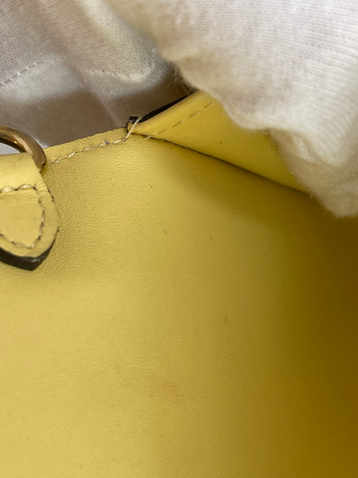 Louis Vuitton Citrine Monogram Vernis Chaine Wallet Bag