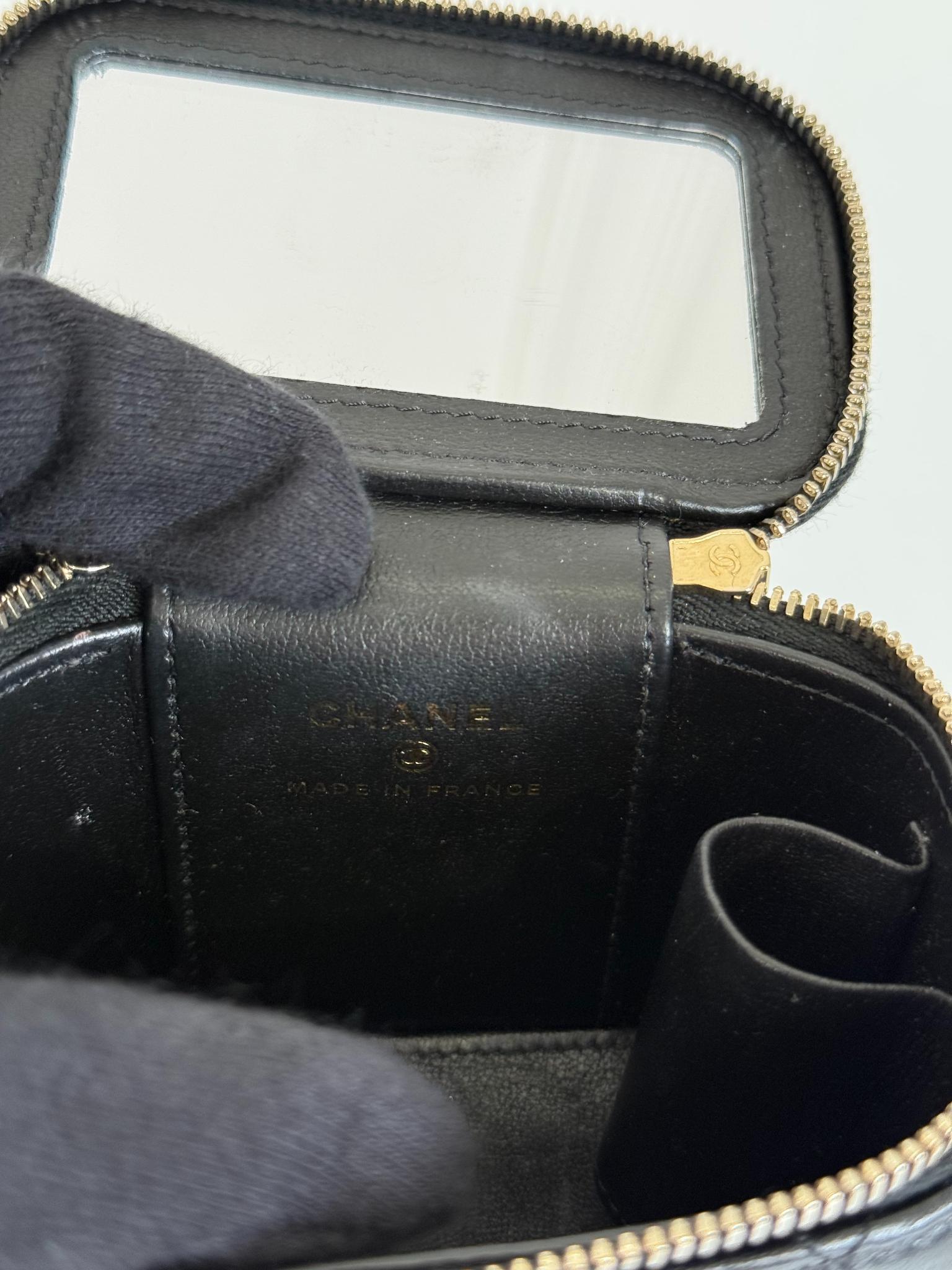 Chanel Mini Heart Crush Vanity Quilted Lambskin GHW