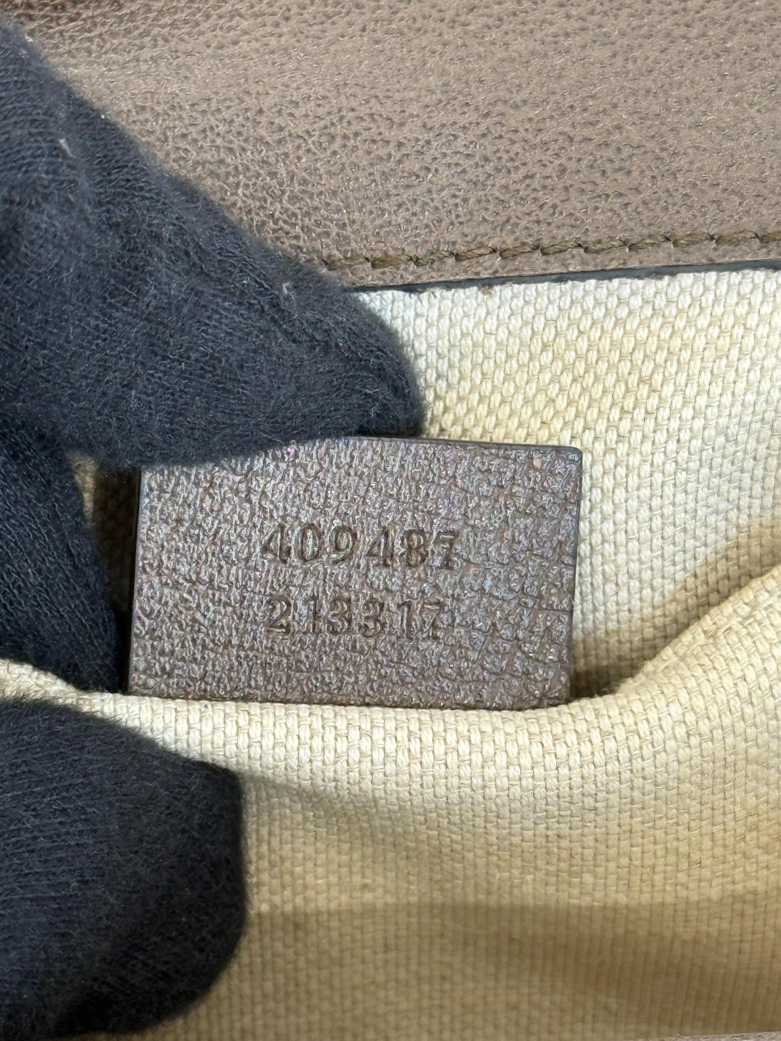 Gucci Small Padlock GG Supreme Bengal Shoulder Bag