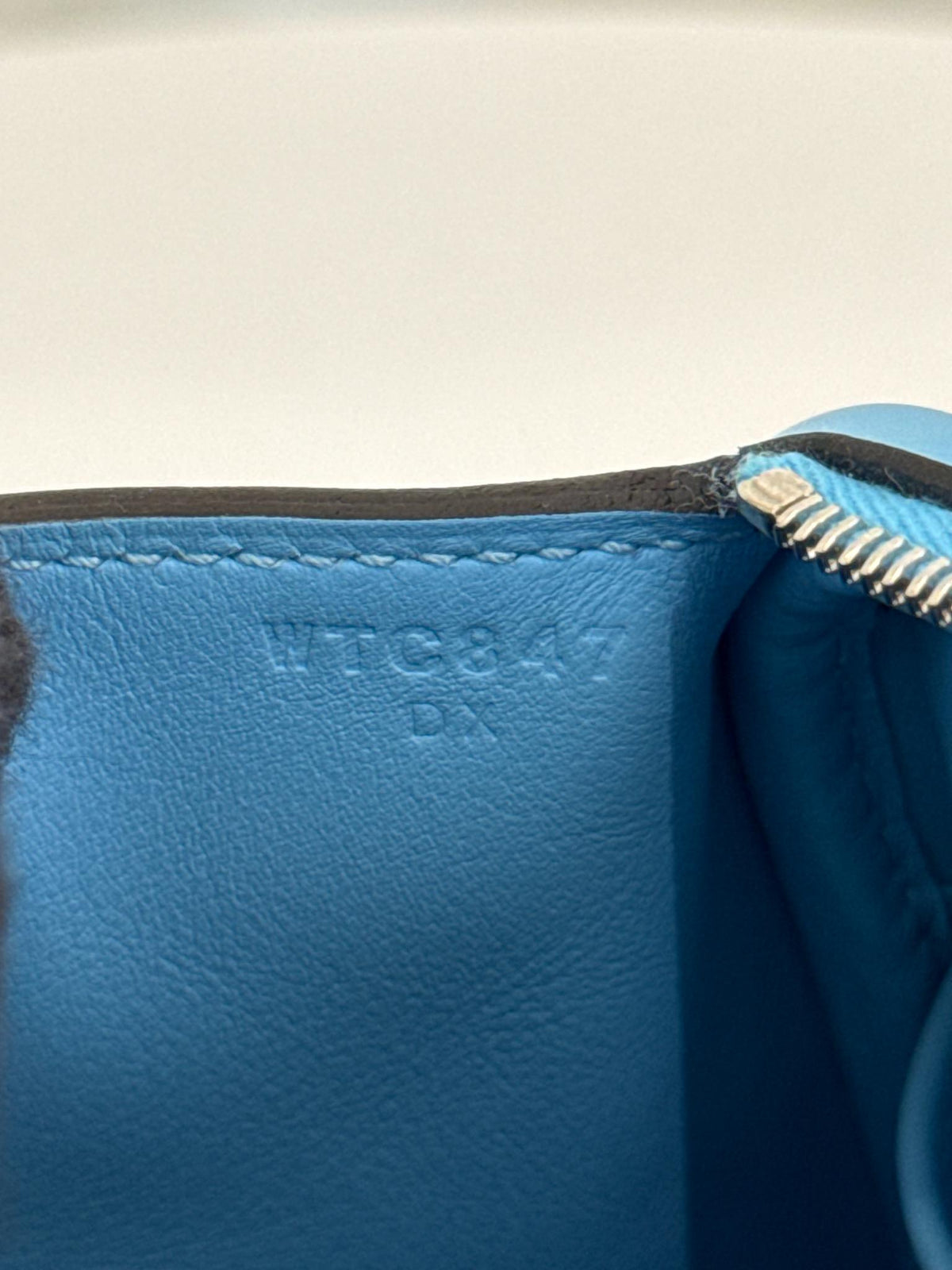 Hermès Mini Lindy Bleu Celeste Swift PHW