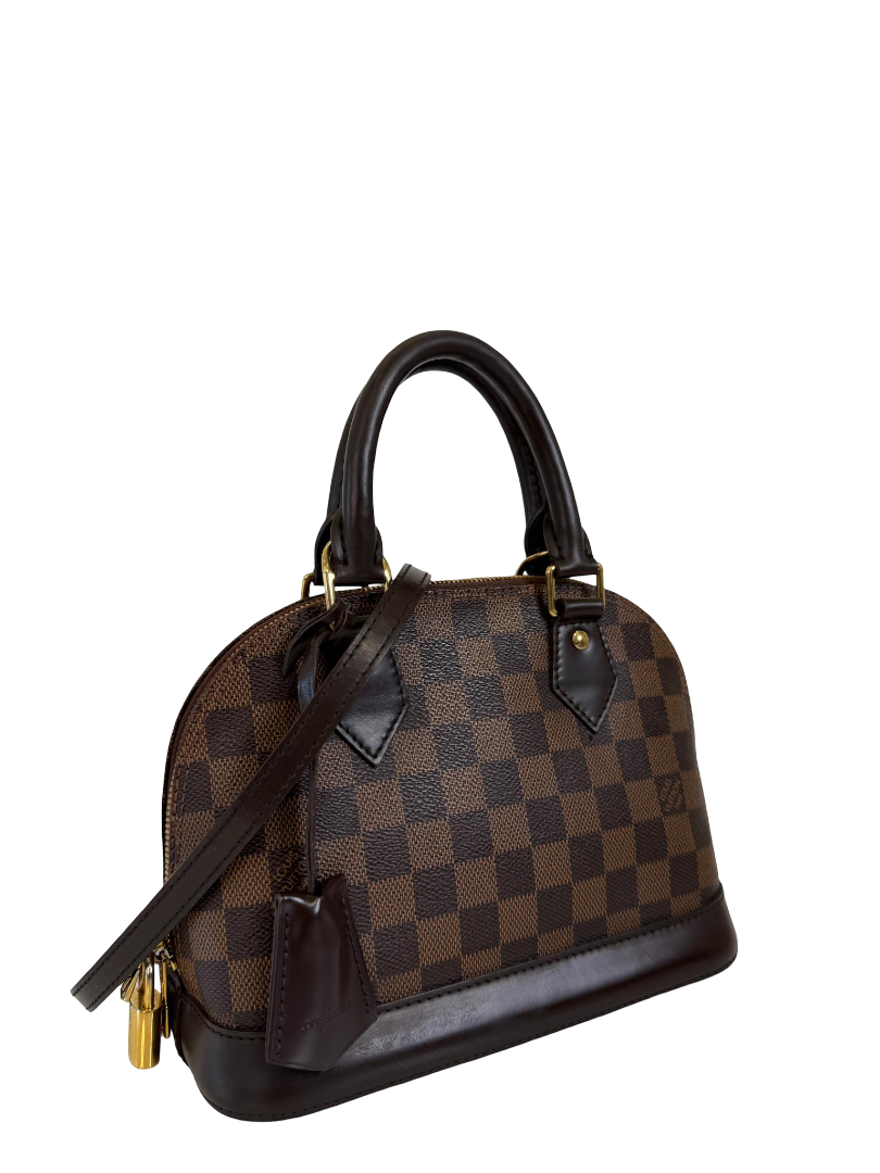 Louis Vuitton Alma BB Damier Ebene Canvas