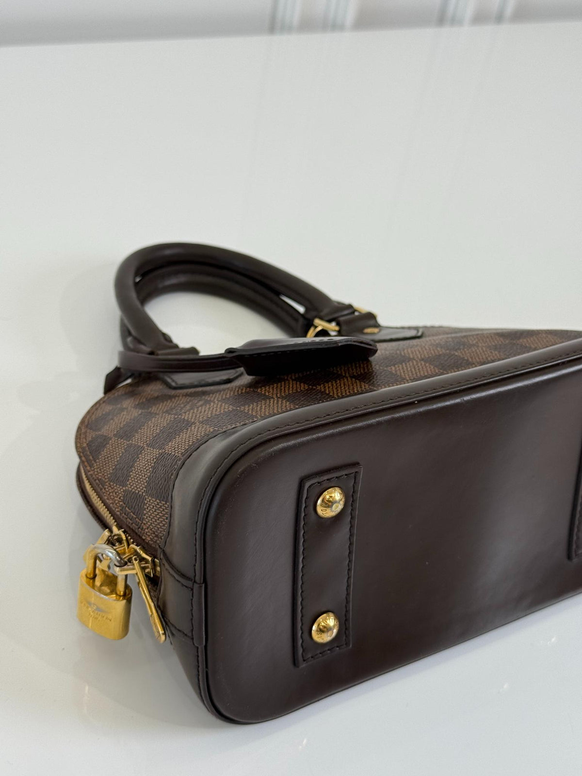 Louis Vuitton Alma BB Damier Ebene Canvas