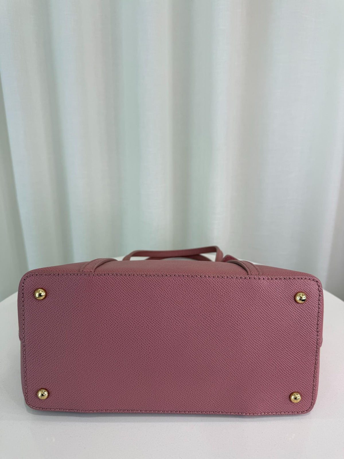 Dolce Gabbana Miss Escape Pink Leather Tote