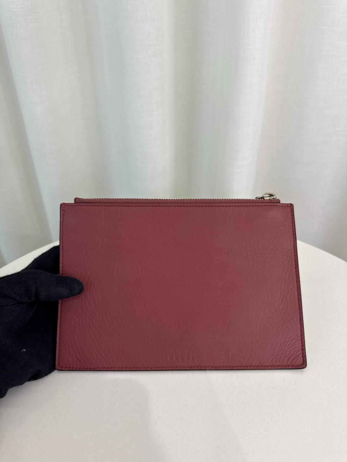 Gucci GG Supreme Monogram Blooms Case Clutch