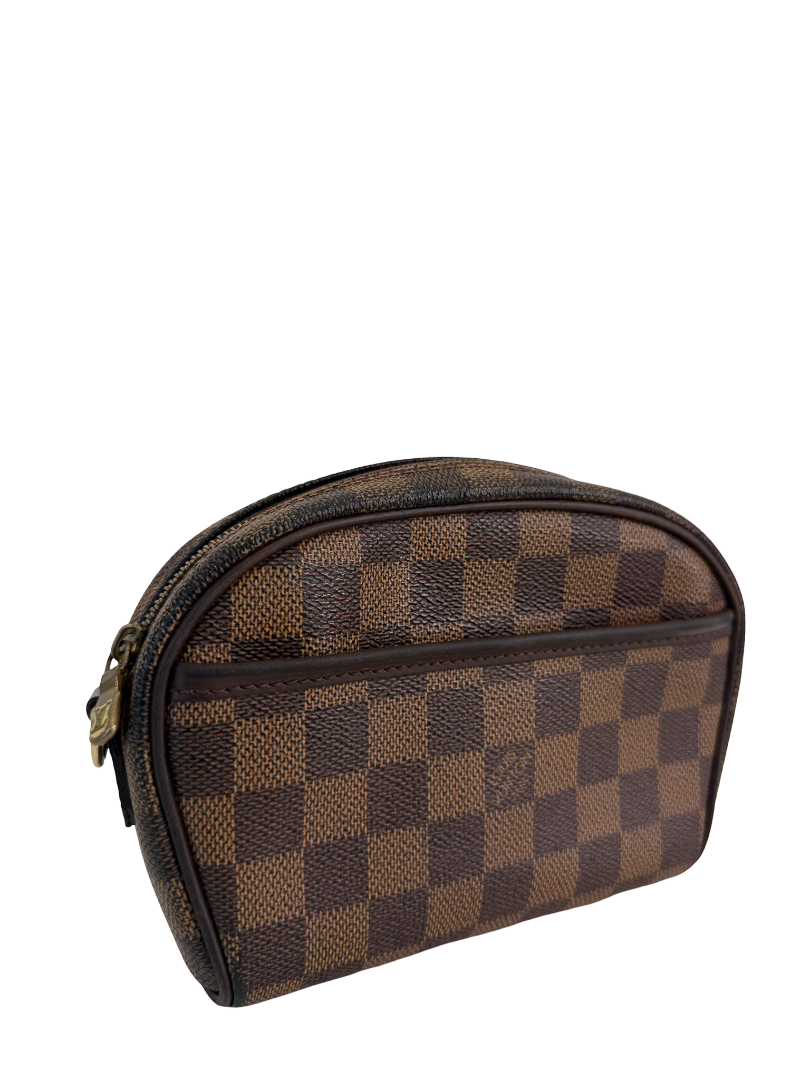 Louis Vuitton Ipanema Pouch Damier Ebene Canvas