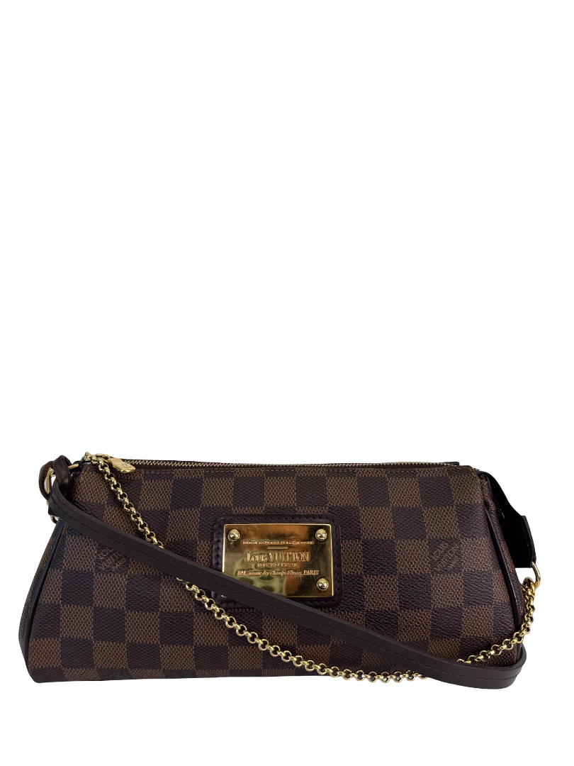 Louis Vuitton Damier Ebene Canvas Eva Pochette
