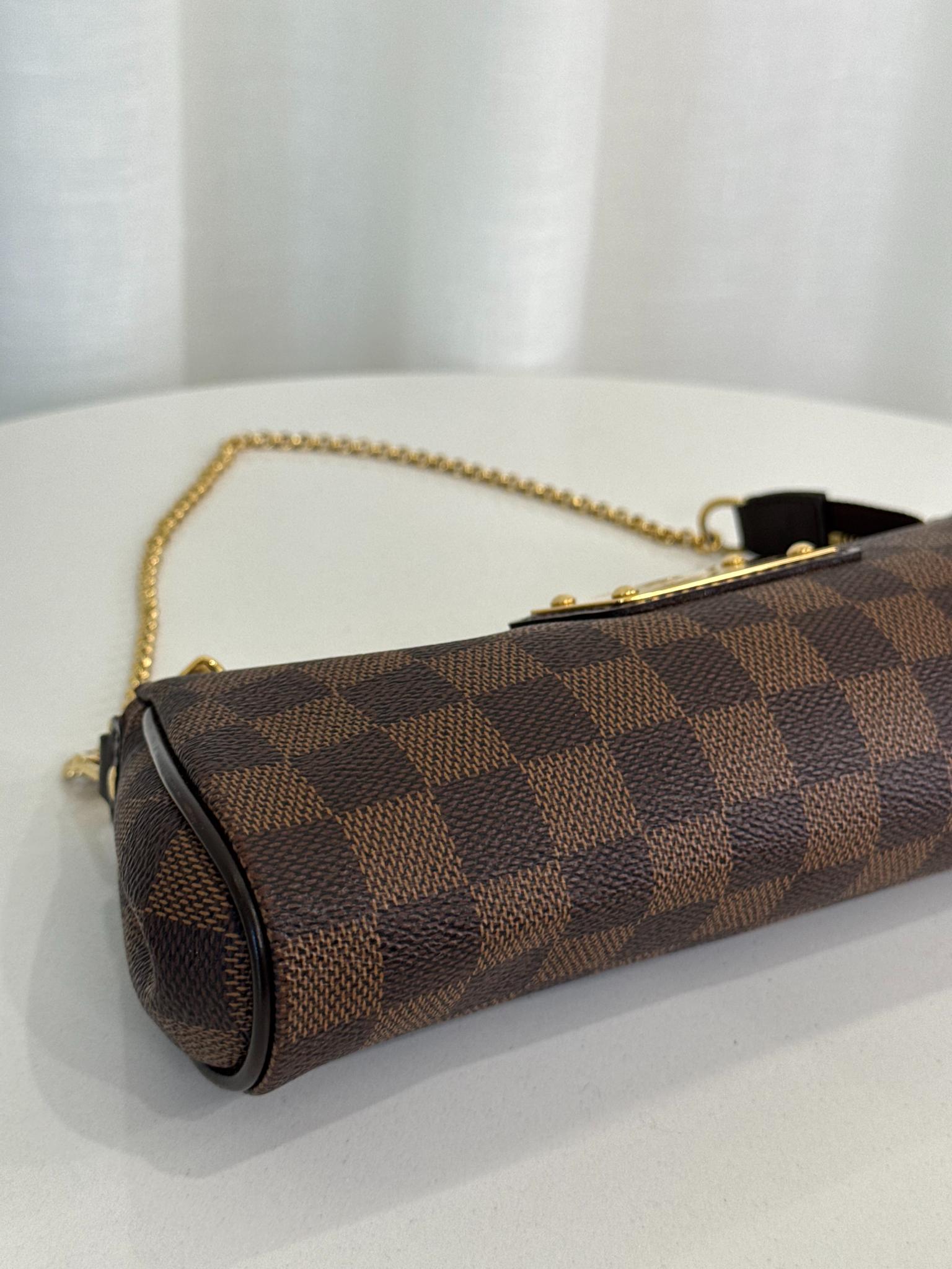 Louis Vuitton Damier Ebene Canvas Eva Pochette