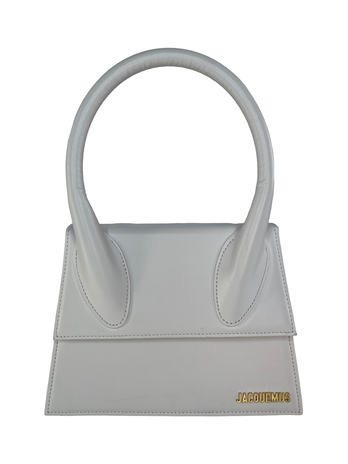 Jacquemus Le Grand Chiquito White Leather Bag