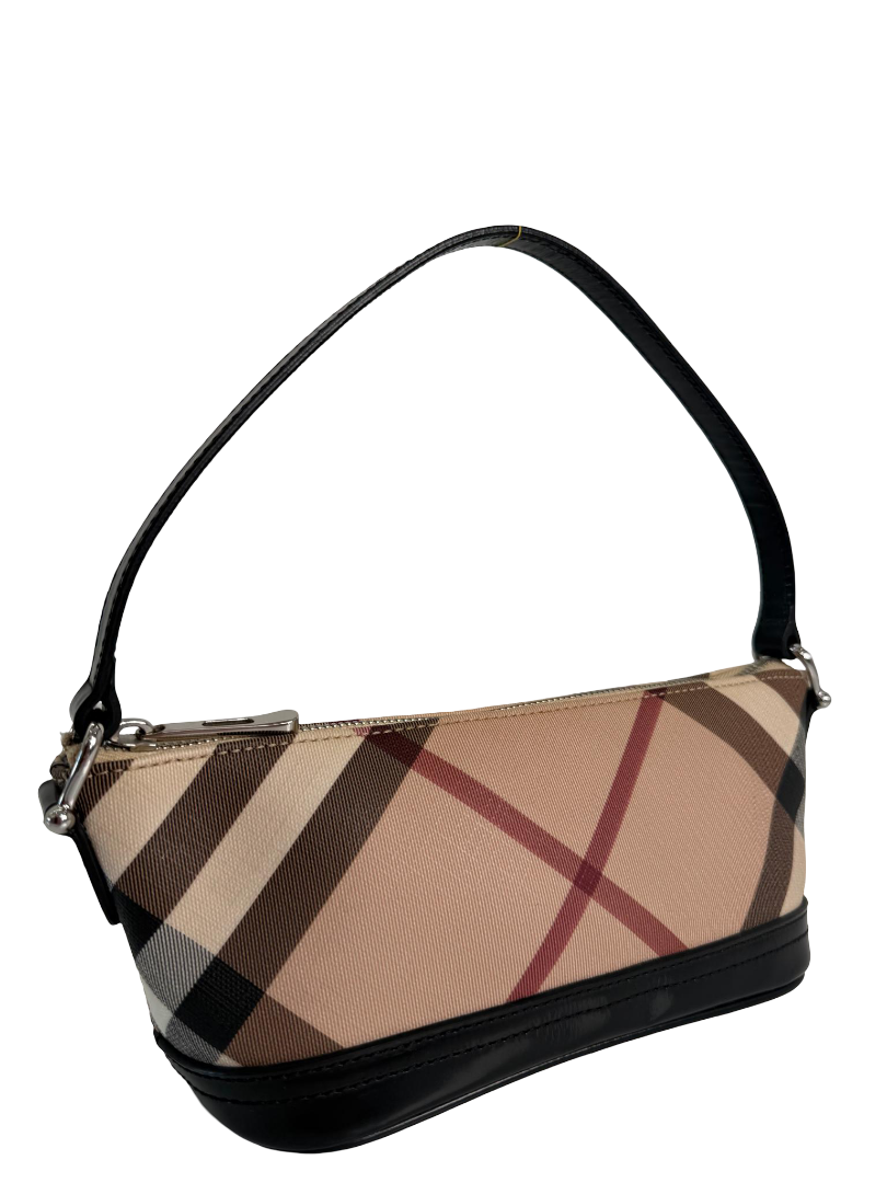 Burberry Nova Check Mini Boat Pochette