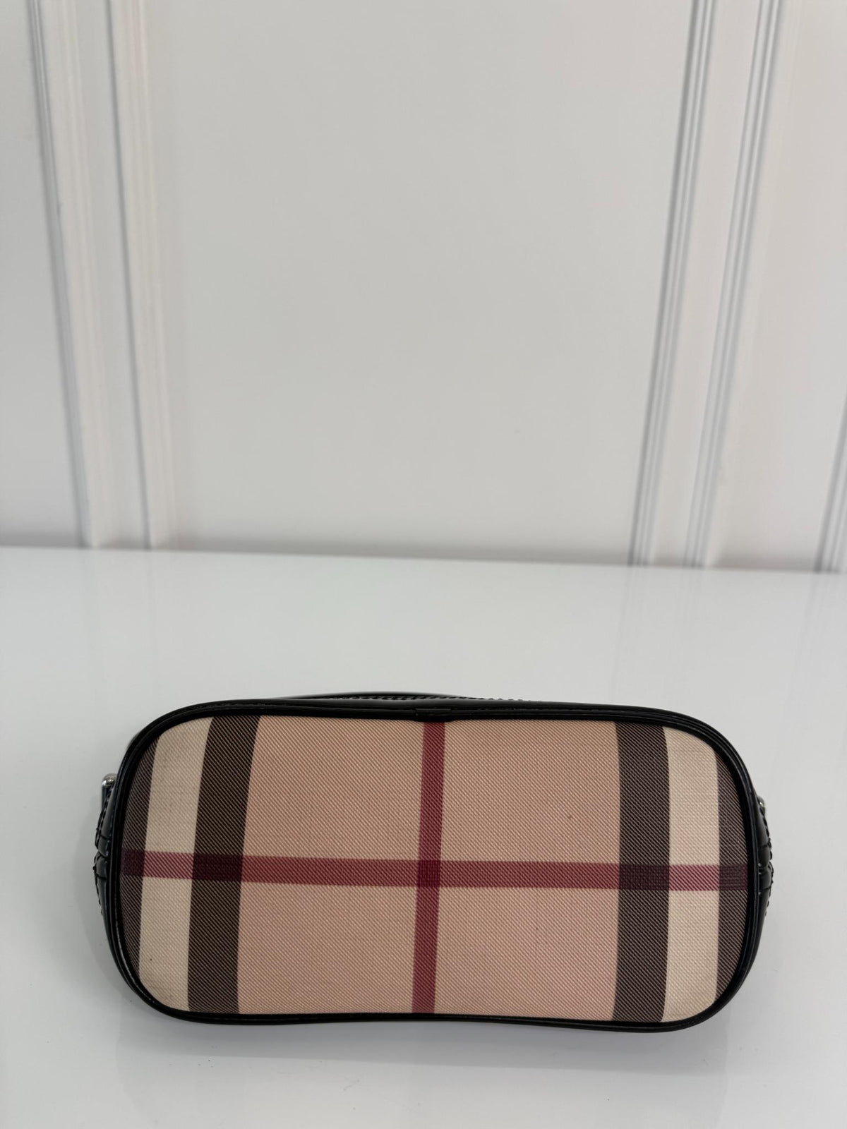 Burberry Nova Check Mini Boat Pochette