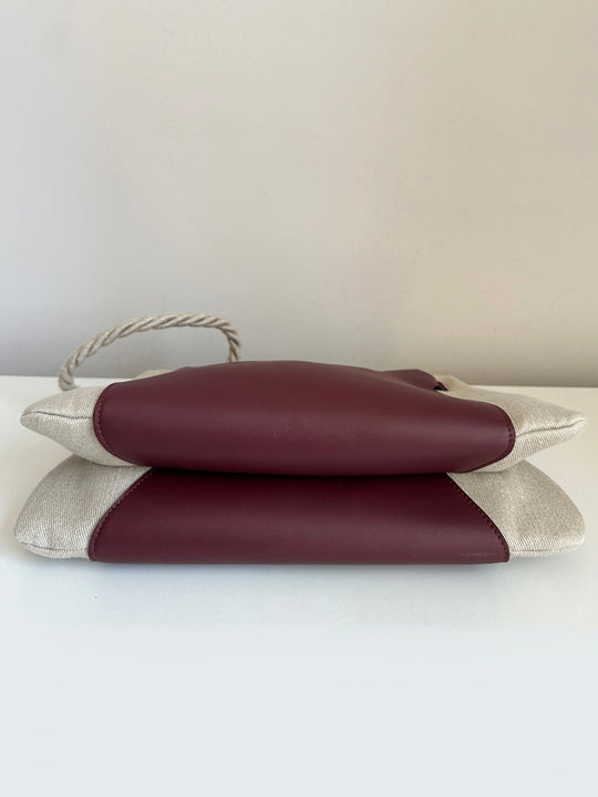 Chloé Key Medium Burgundy Shoulder Bag