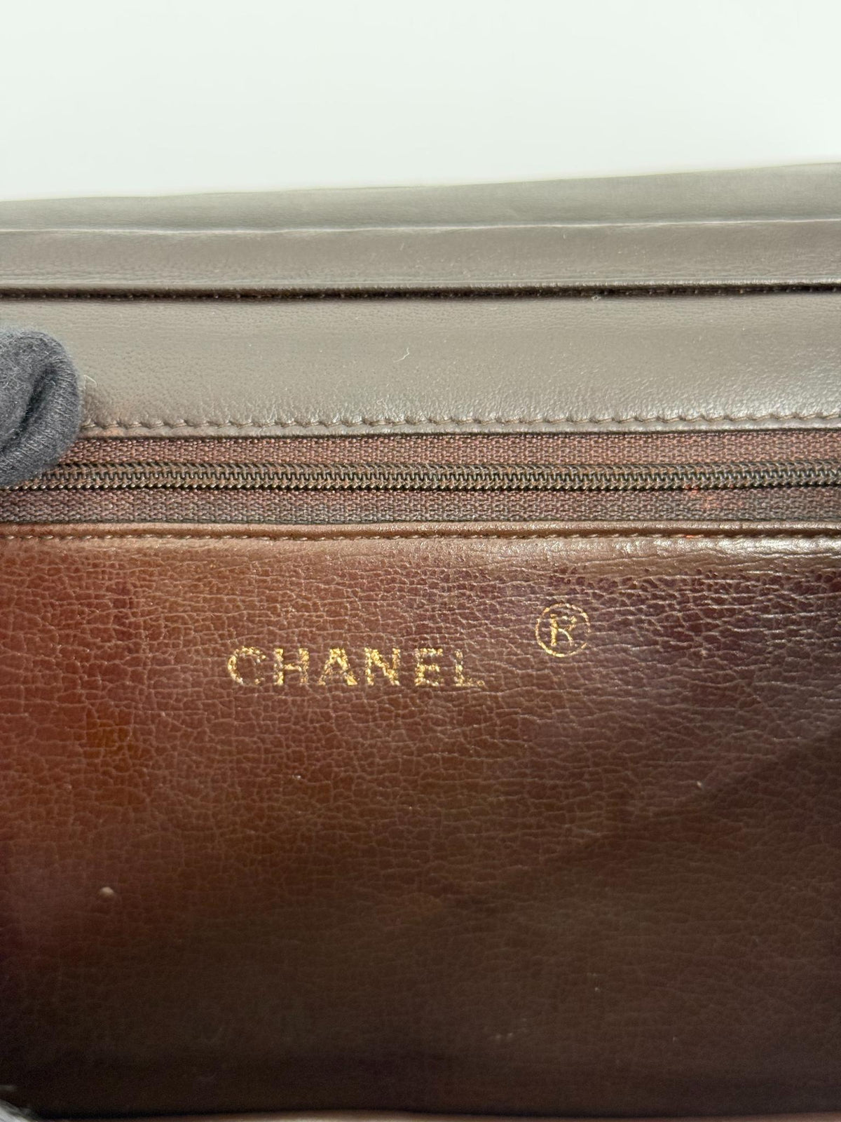 Chanel Matelassé Coco Mark Lambskin Push Lock Chain Shoulder Bag